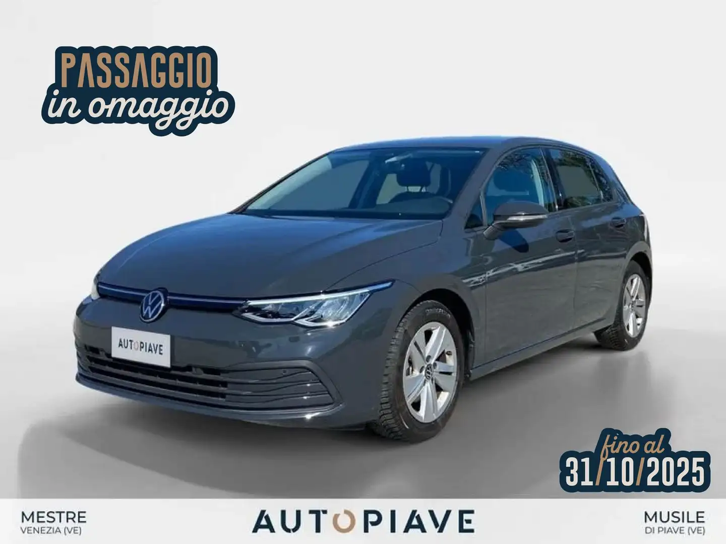 Volkswagen Golf Golf 1.5 eTSI 150 CV EVO ACT DSG Life Grau - 1