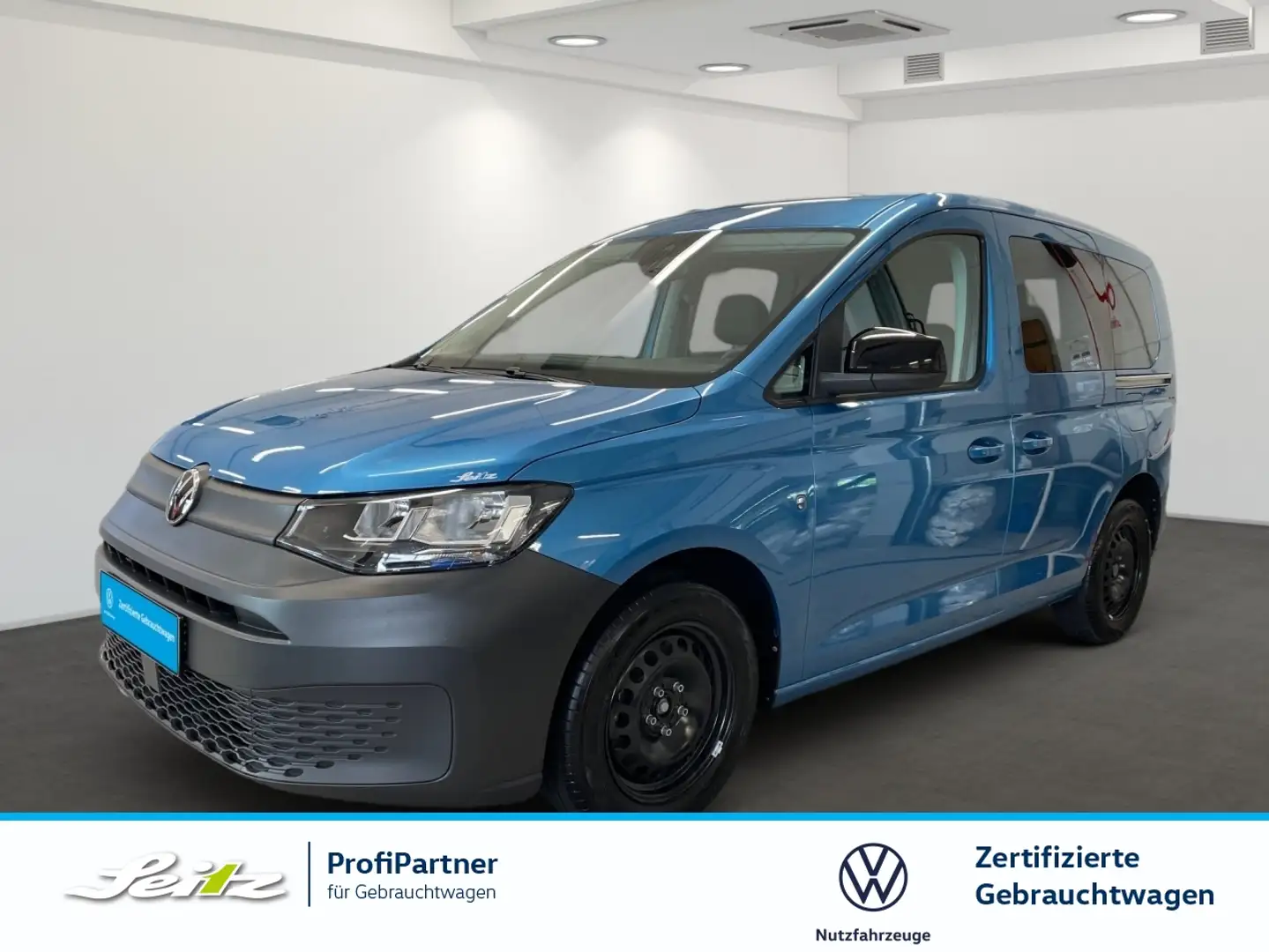 Volkswagen Caddy 1.5 TSI KR *PDC*KLIMA*BLUETOOTH* Bleu - 1