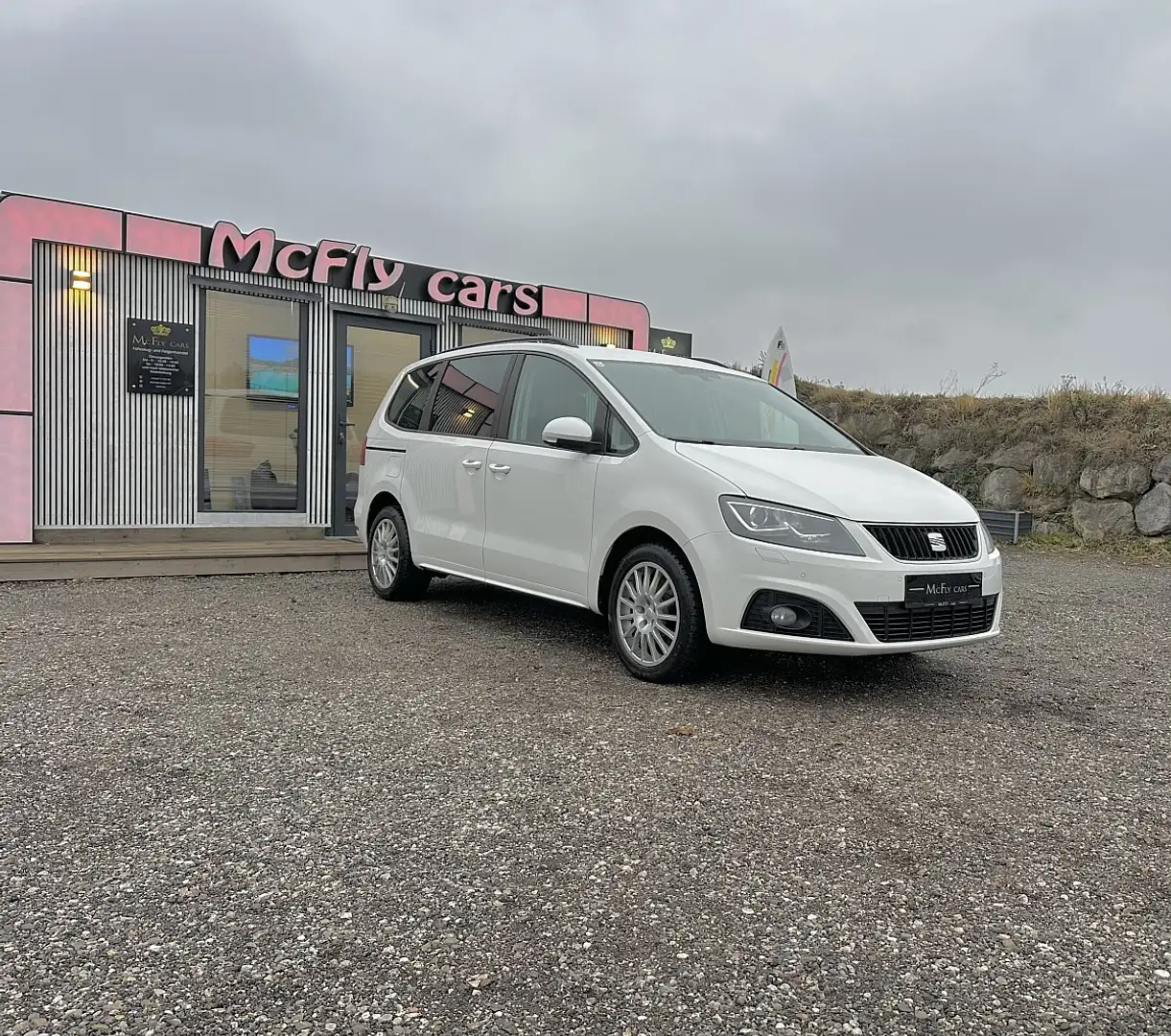 SEAT Alhambra 2,0 TDI - 7 SITZER - ELEKTR. ANHÄNGERKUPPLUNG -... Weiß - 2