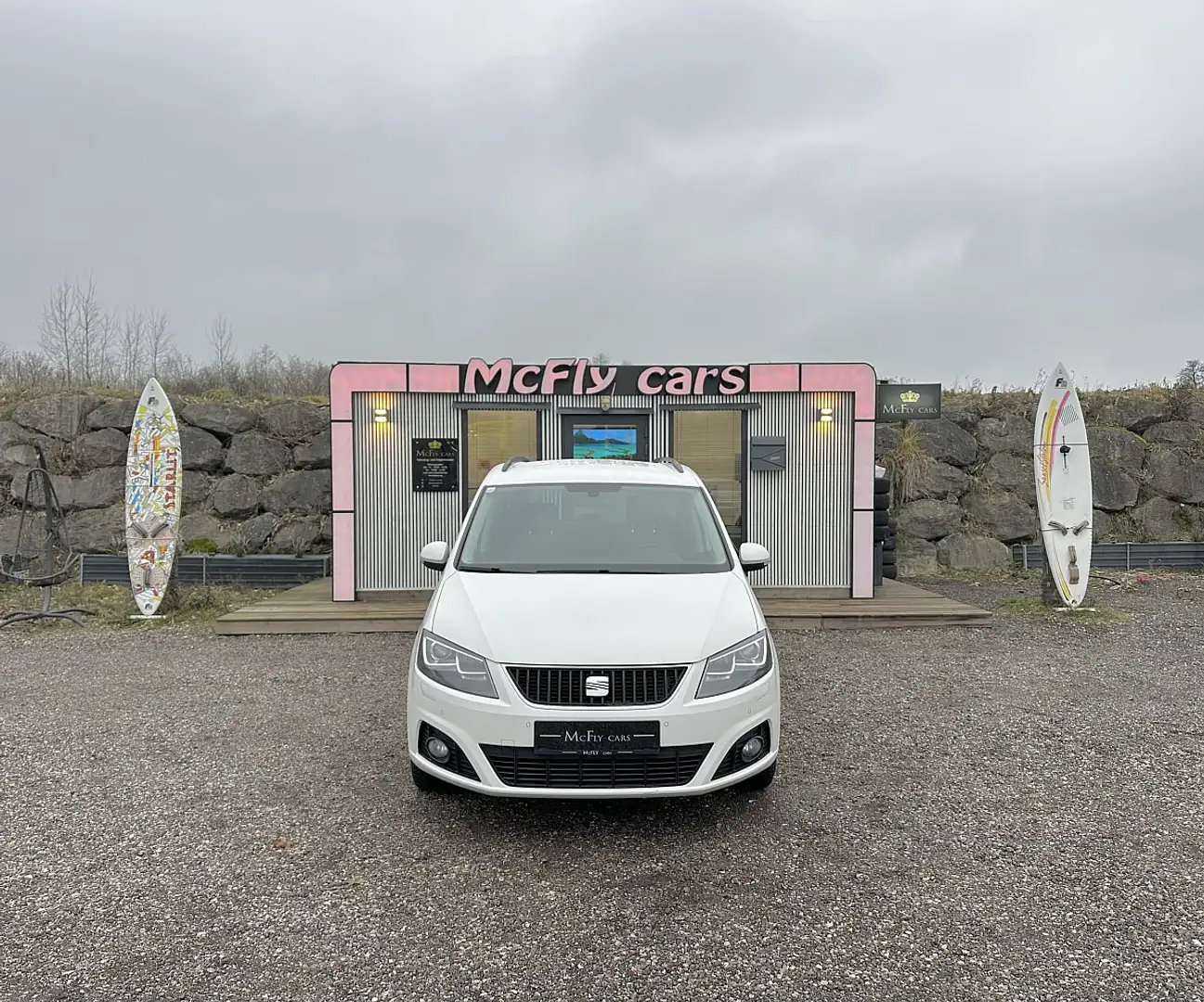 SEAT Alhambra 2,0 TDI - 7 SITZER - ELEKTR. ANHÄNGERKUPPLUNG -... Weiß - 1