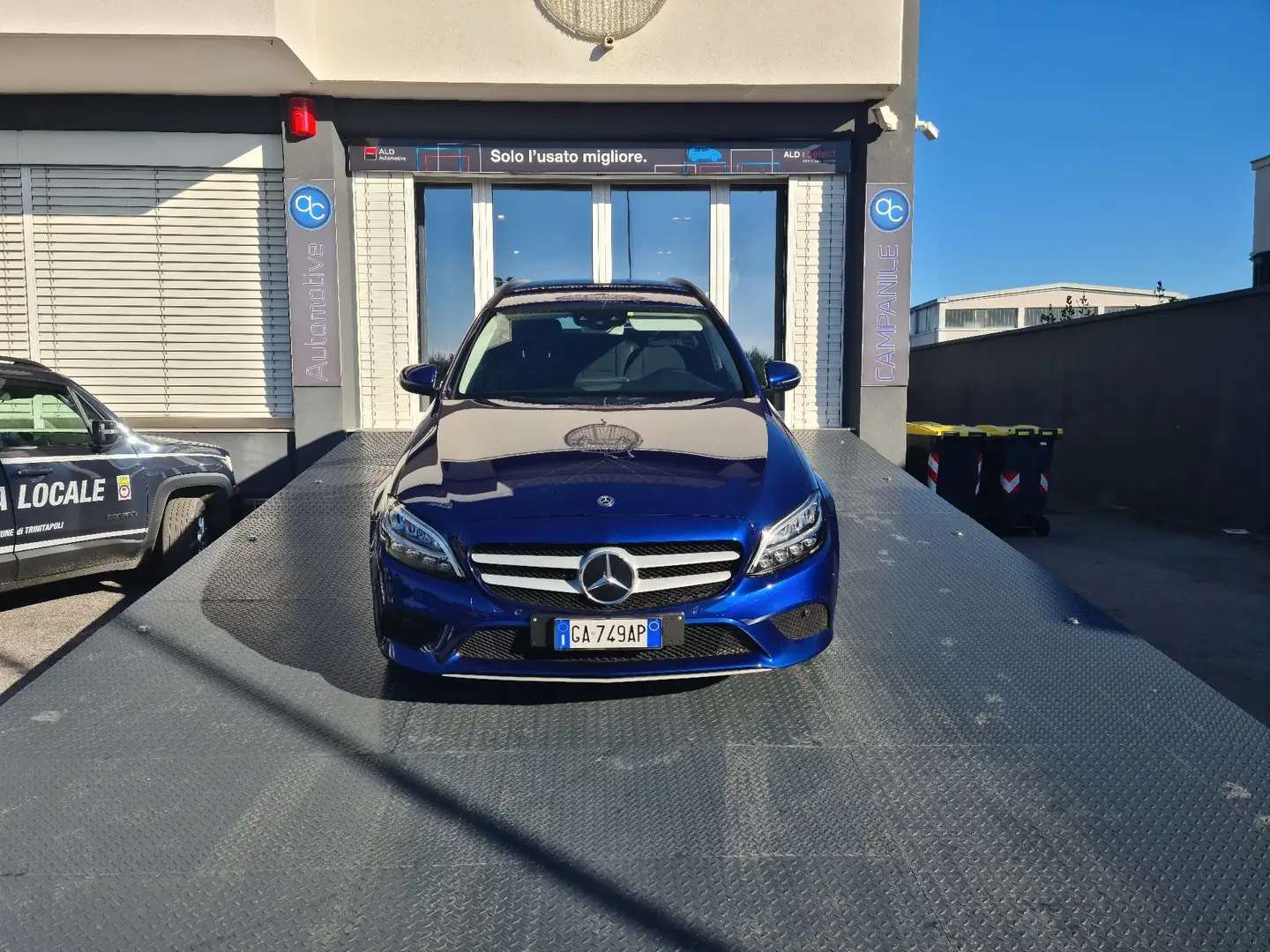 Mercedes-Benz C 180 C SW 180 d Business Extra auto*Distronic Plus* Blau - 1