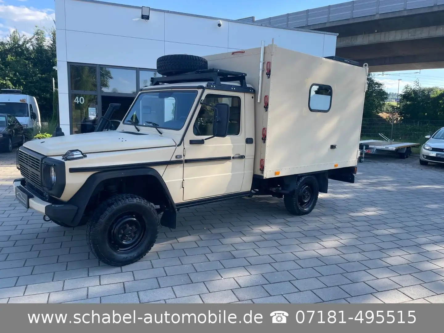 Mercedes-Benz G 300 D Wolf Expeditionsmobil 63tkm Solar AHK Beige - 1