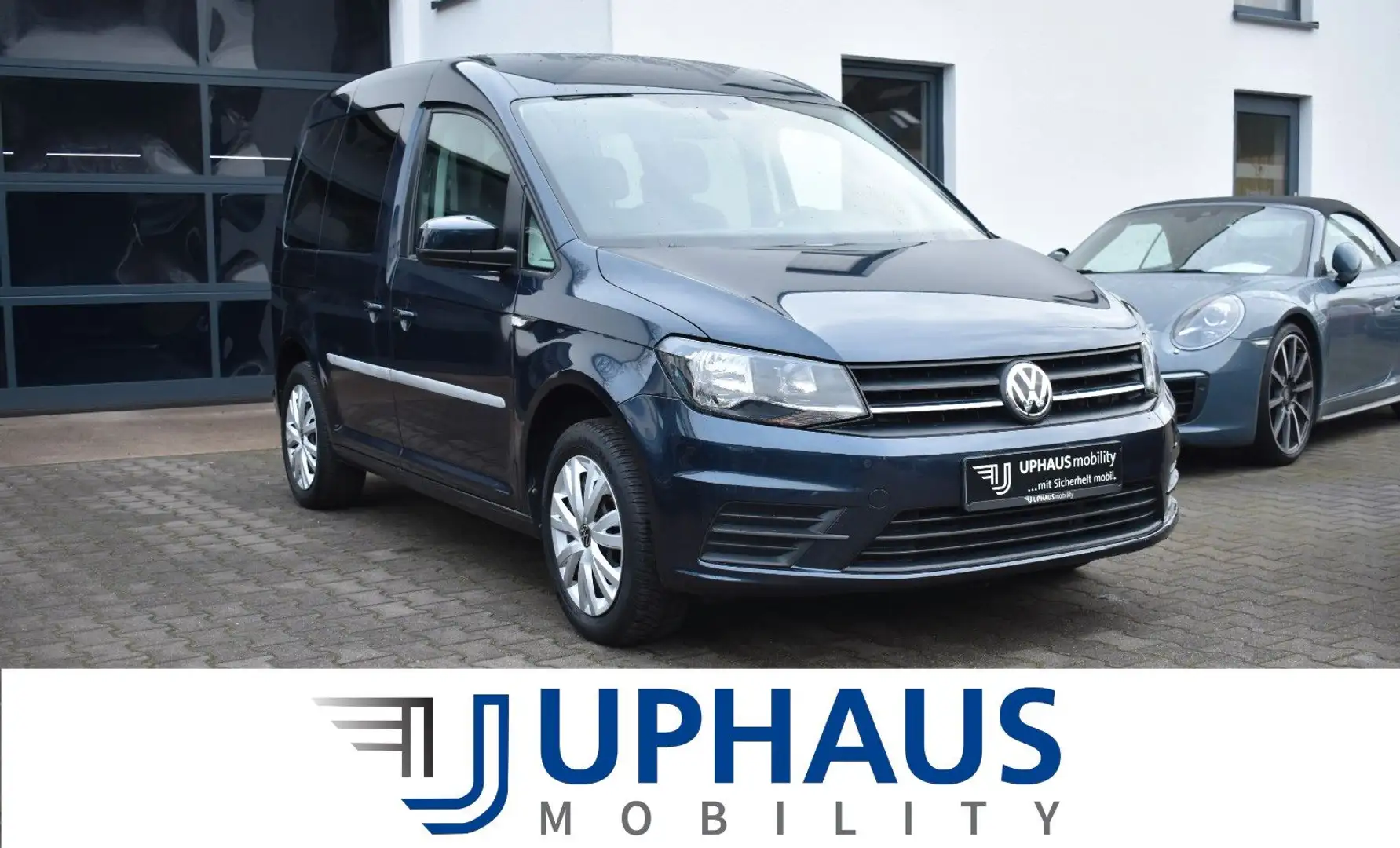 Volkswagen Caddy PKW 1.4TSI 131PS Trendline BMT PDC/AHK/BLT Blau - 1