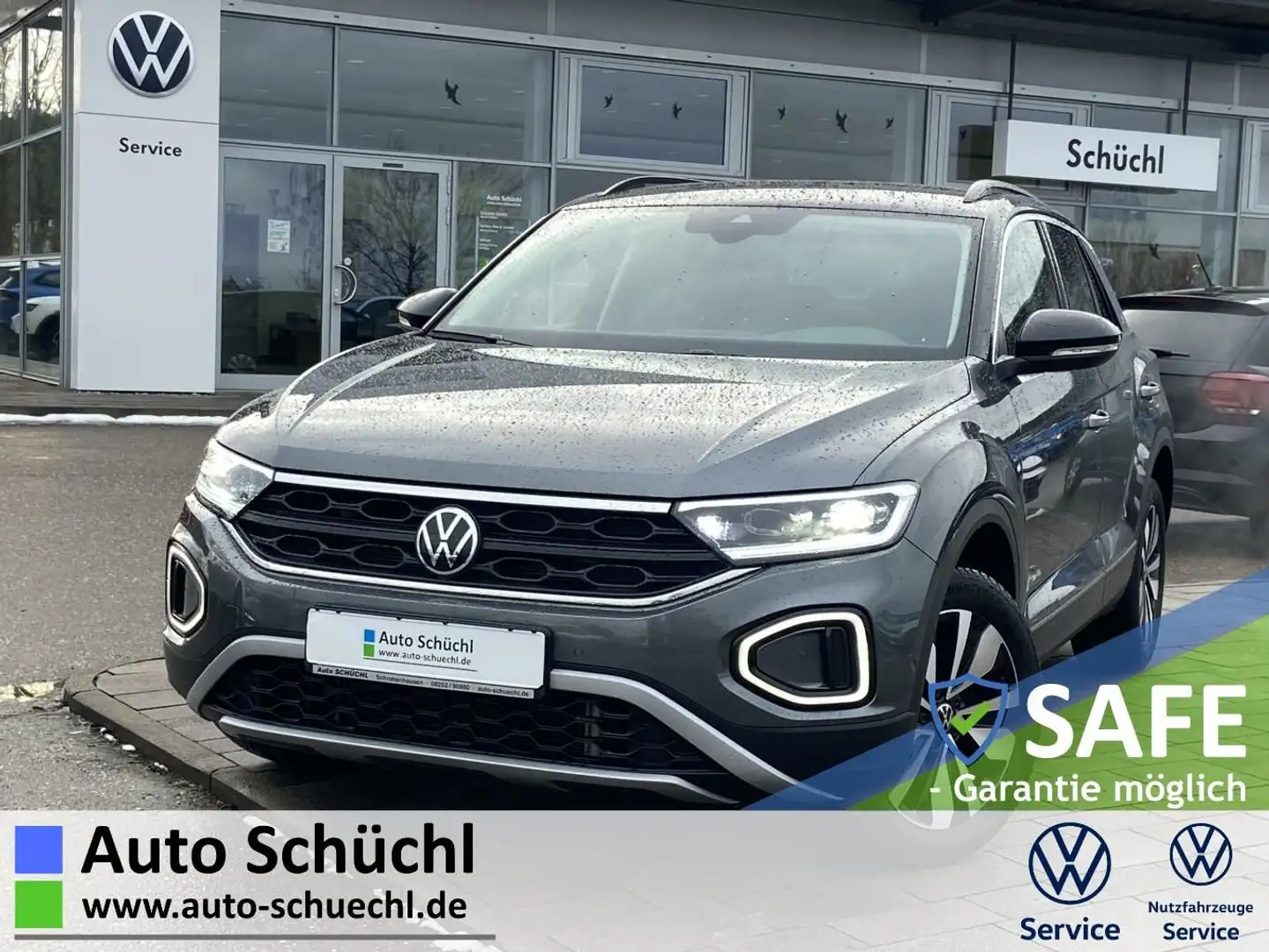Volkswagen T-Roc 2.0 TDI DSG GOAL AHK+APP-CONNECT+VIRTUAL-C Grau - 1