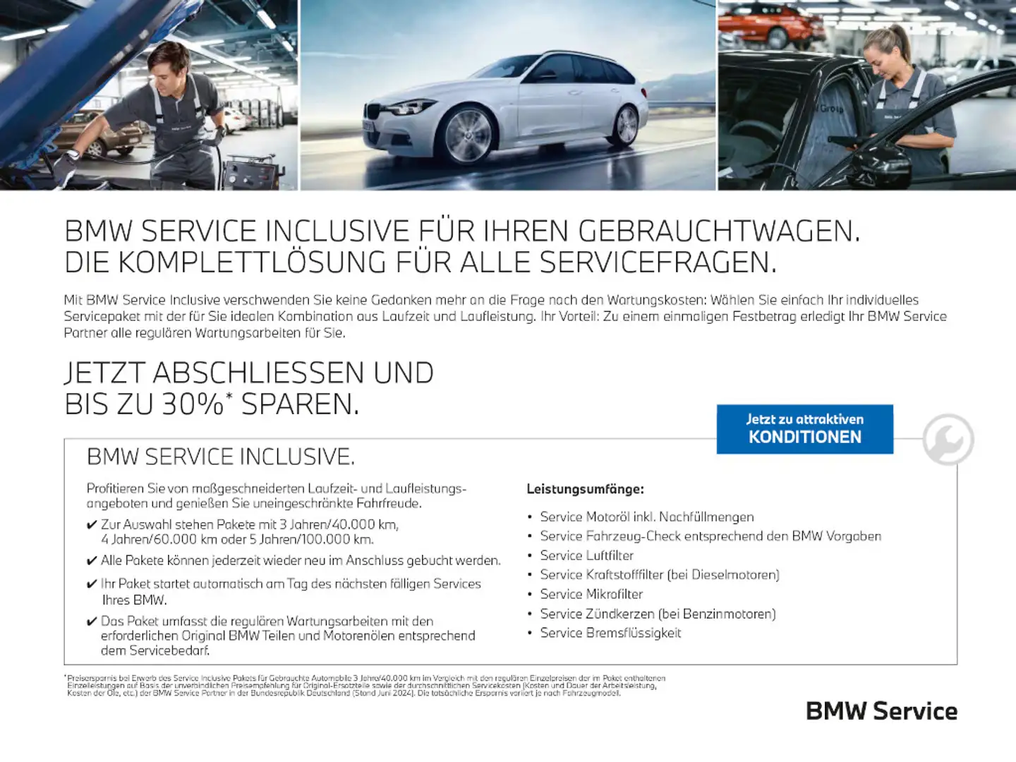 BMW 320 i Touring Aut. Weiß - 2