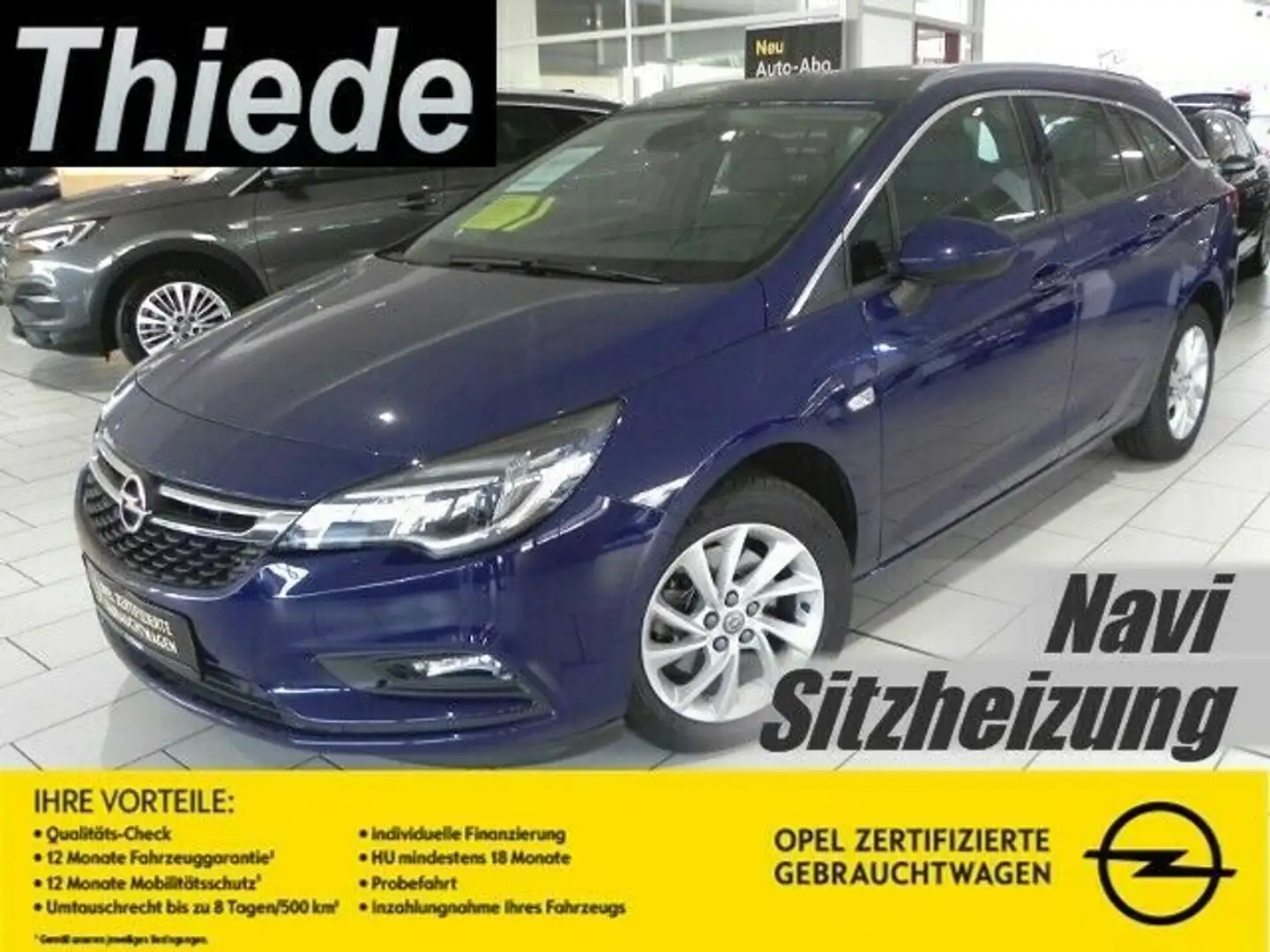 Opel Astra K 1.6D ST INNOV. NAVI/KAMERA/LED/PDC/SHZ Azul - 1