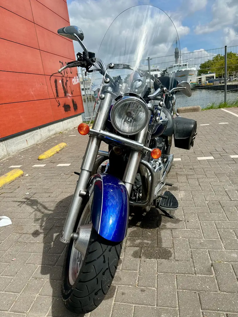 Triumph America LT Blauw - 2