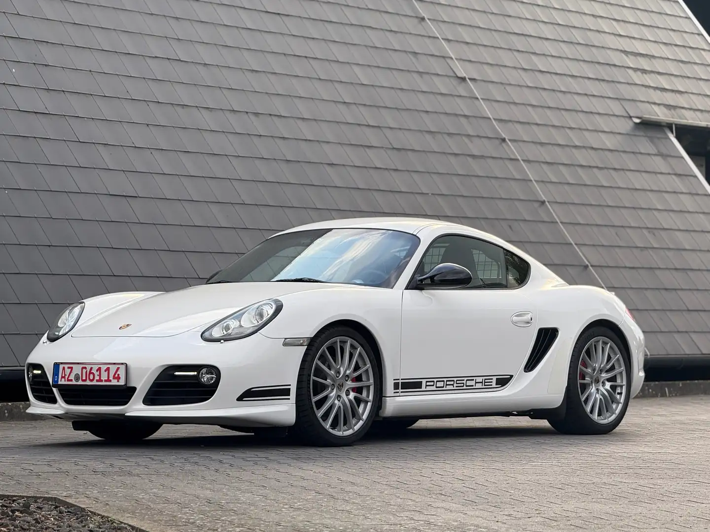 Porsche Cayman R Weiß - 1