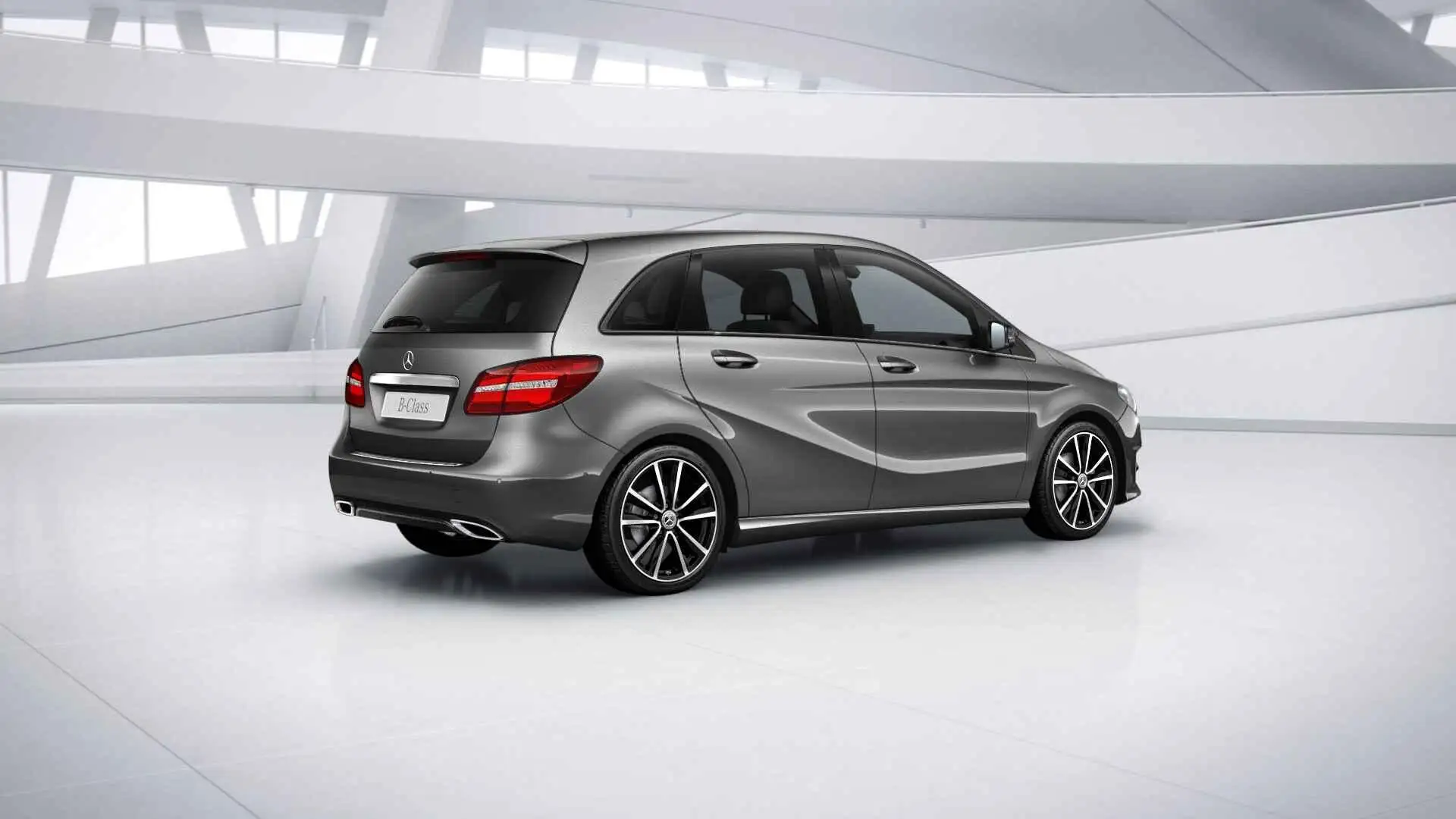 Mercedes-Benz B 180 Ambition | Night | 18" lichtmetalen velgen | Urban Grijs - 2