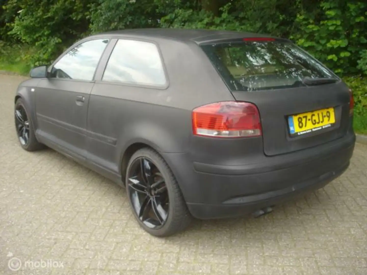 Audi A3 2.0 TDI Aut. S Line Airco Cruise Leer. Motor rookt Siyah - 2