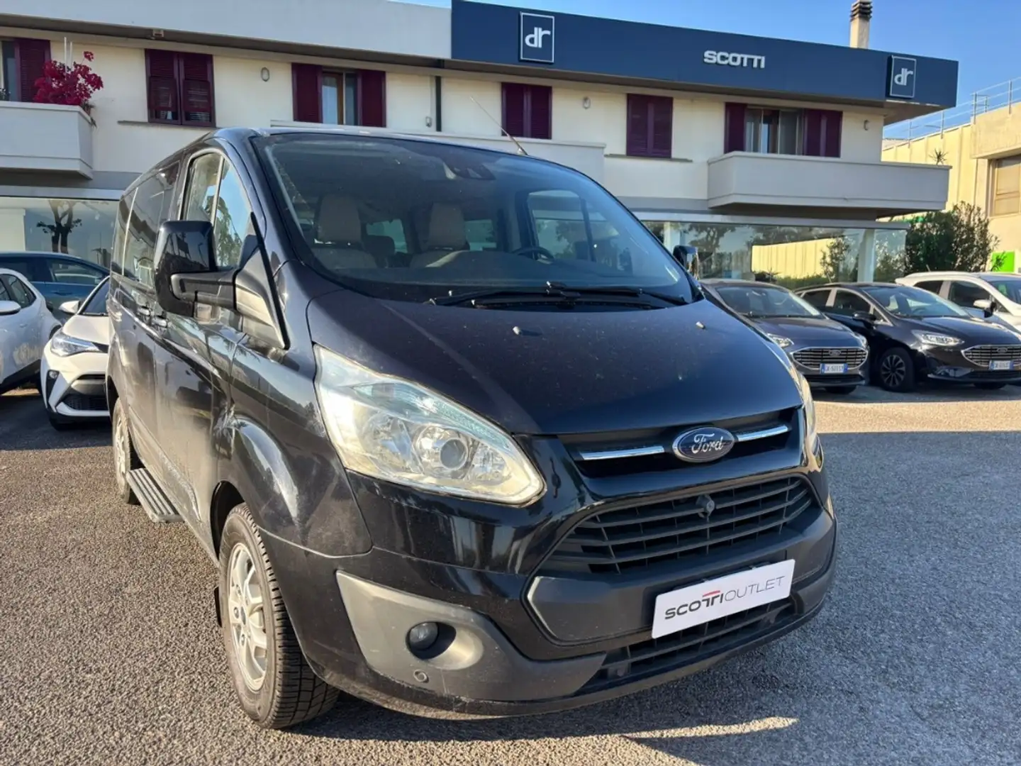 Ford Transit Custom 300 2.2 tdci 125cv Trend combi 9 posti Nero - 2