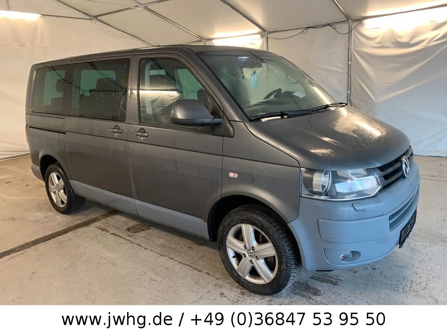 Volkswagen T5 Multivan PanAmericana 4Motion Navi VLeder AHK Gris - 2