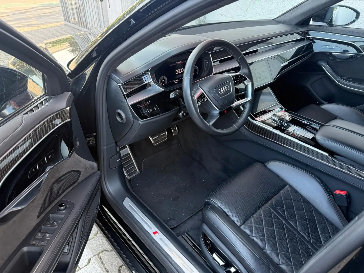 Audi S8 4.0 TFSI quattro Pano*Matrix*ACC*HUD*Nachtsic Gris - 2