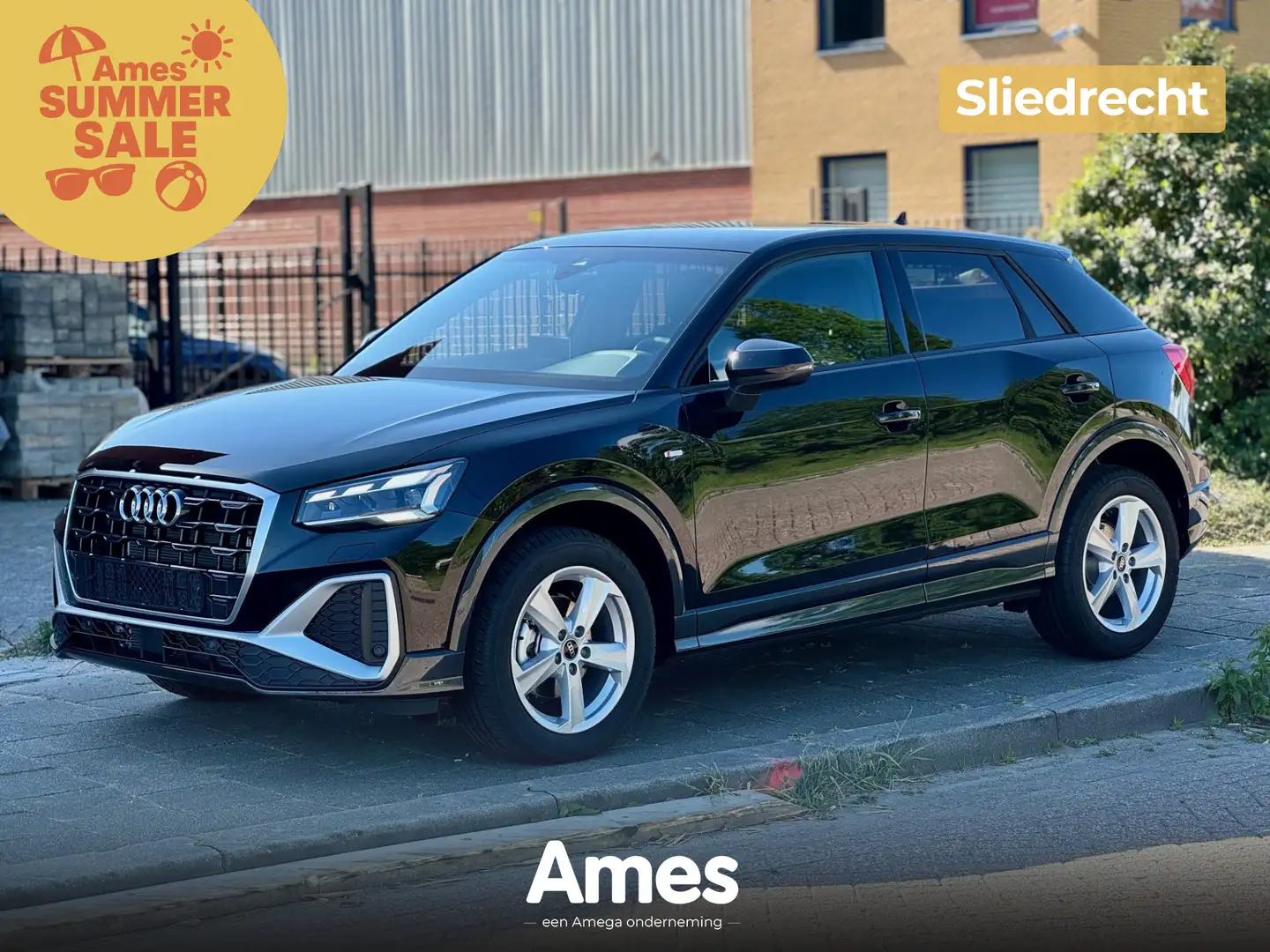 Audi Q2 35 TFSI 150pk s-tronic S Edition | Privacy glass | Zwart - 1