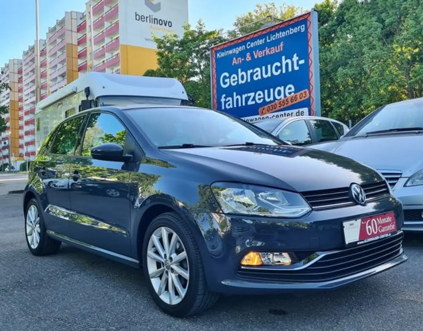 Volkswagen Polo 1.2 TSI BMT  Highline Navi/Sitzh/PDC/2.Hand Gris - 2