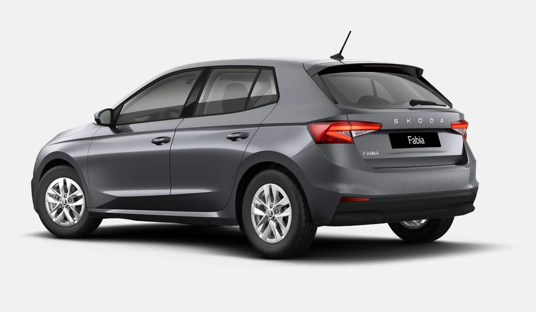 Skoda Fabia 1.0 TSI Selection LED AHK Klimaautom. Sitz-Lkrdhzg Grau - 2