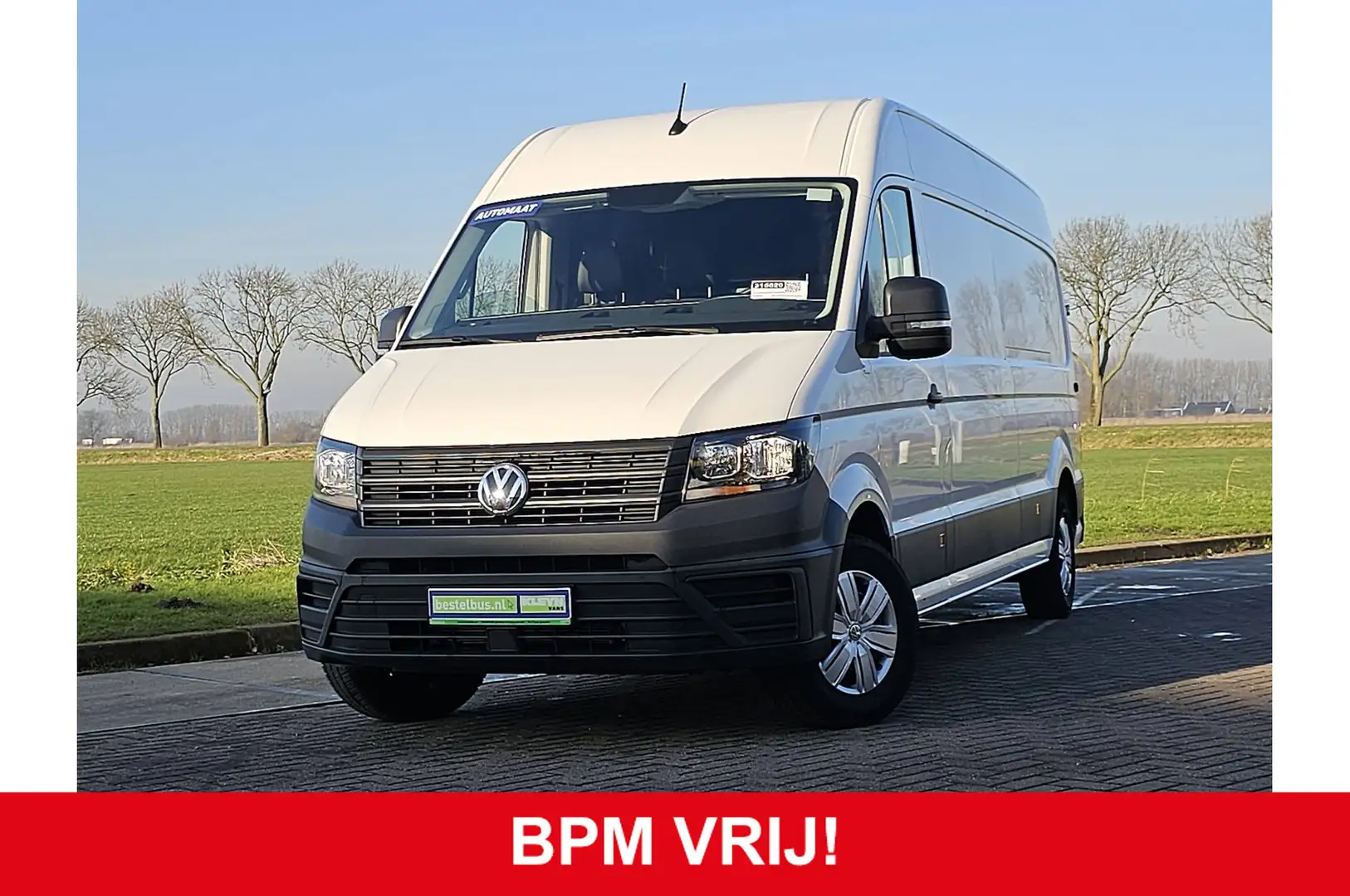 Volkswagen Crafter 35 2.0 TDI L4H3 Automaat 140Pk Camera 270Gr-Deuren Blanco - 2