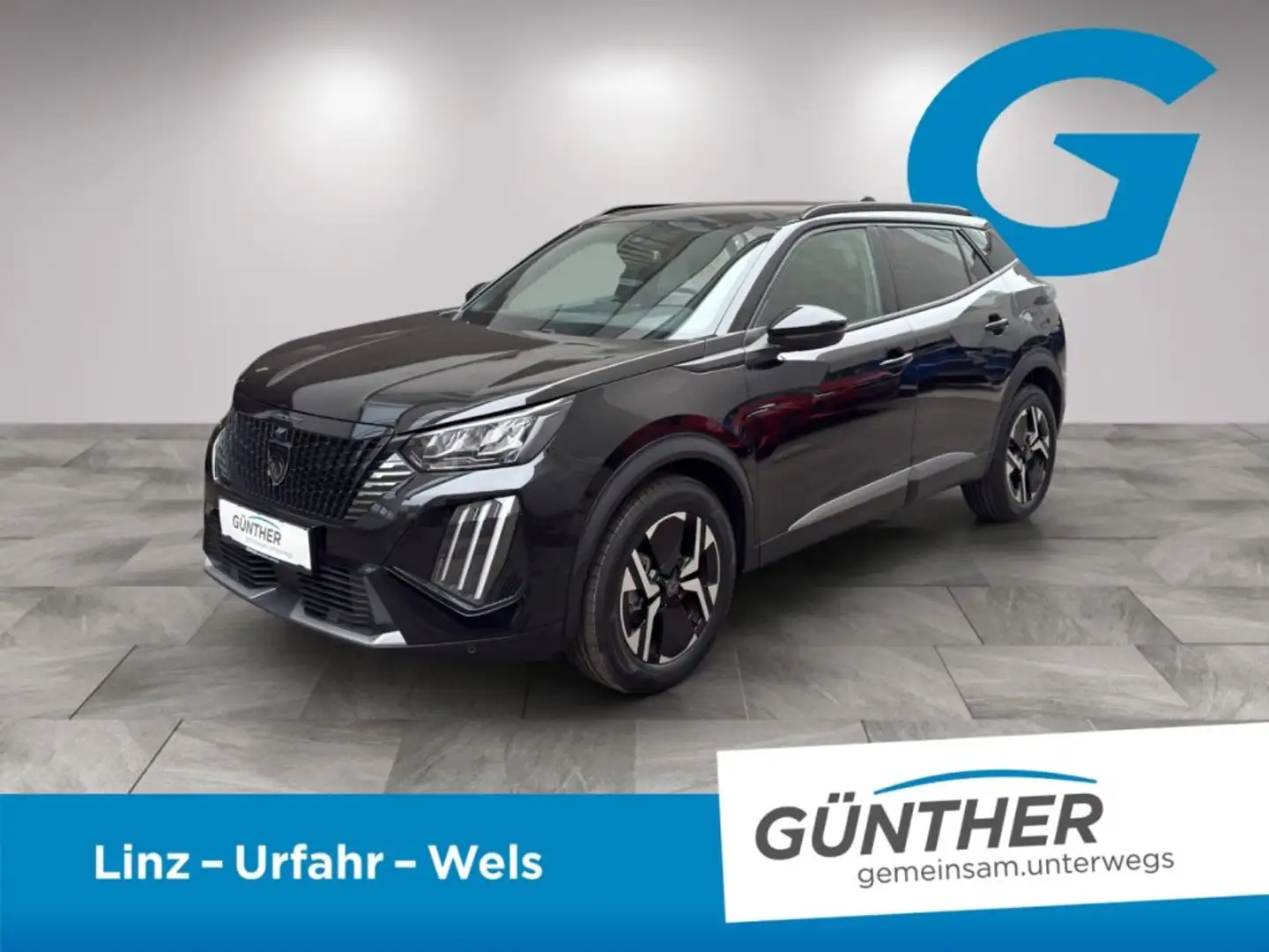 Peugeot 2008 ALLURE PureTech 130 EAT8 Schwarz - 1