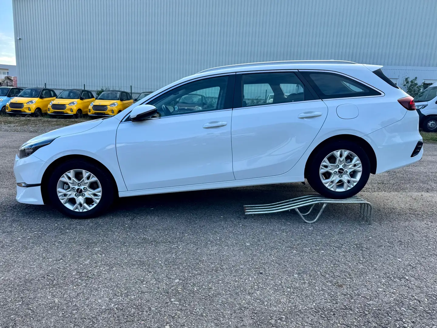 Kia Ceed / cee'd Ceed SW 1.6 CRDI Mild-Hybrid 136 Navi Kamera Weiß - 2