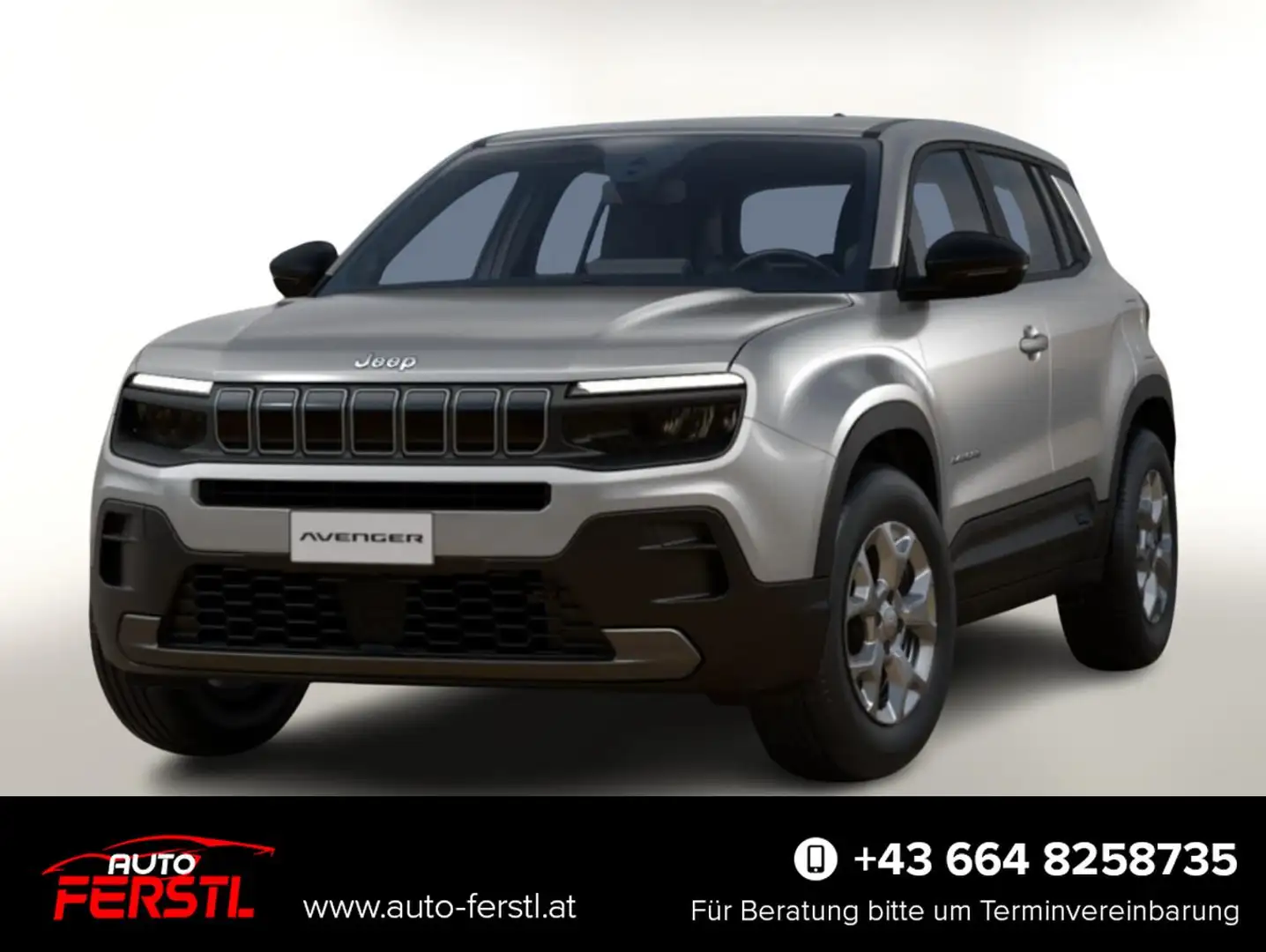 Jeep Avenger Longitude 1.2 Hybrid 110 DCT SHZ LED PDC 81 kW ... Grau - 1