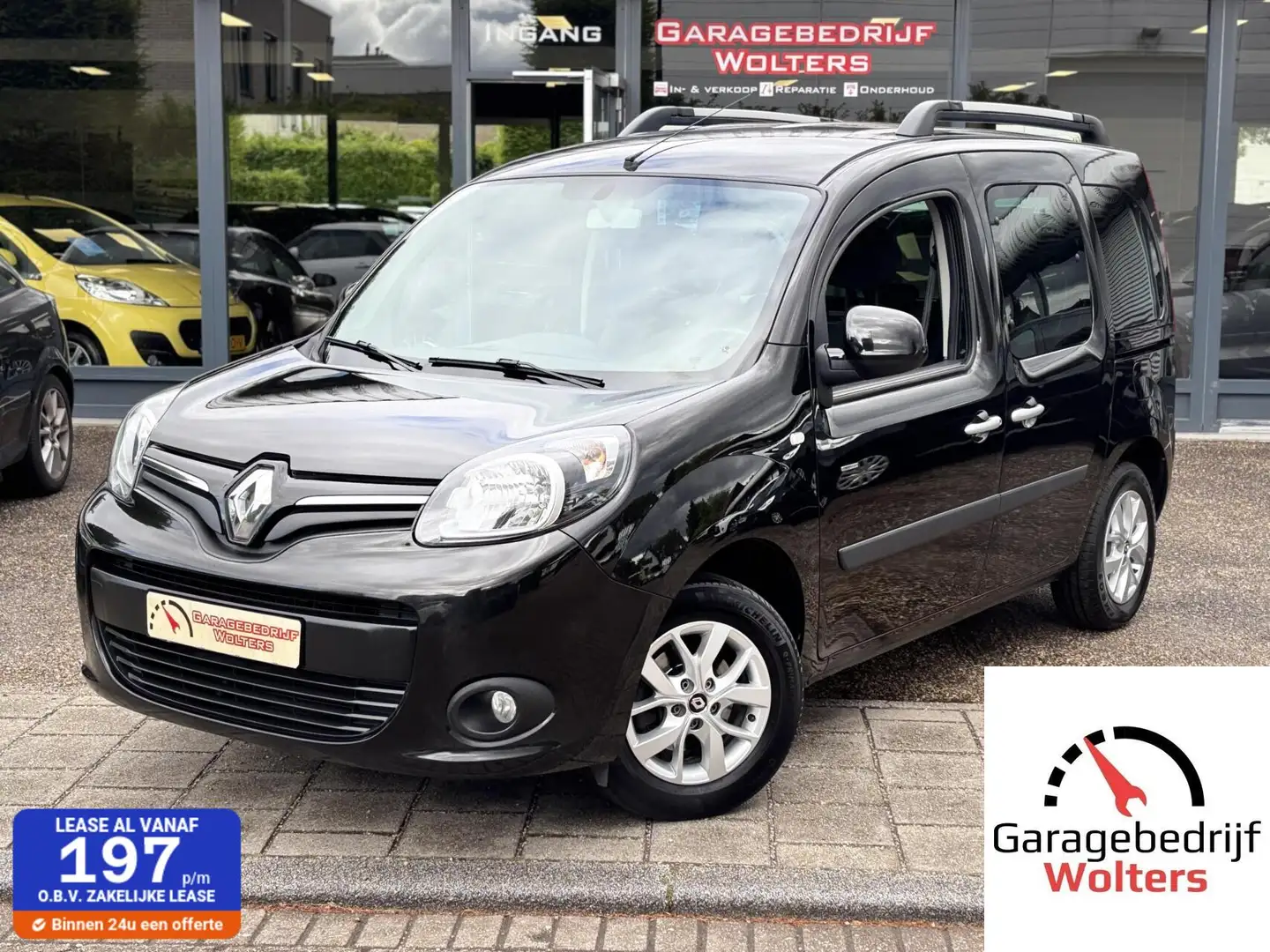 Renault Kangoo Family 1.2 TCe AIRCO 2X SCHUIFDEUR NIEUWSTAAT Noir - 1