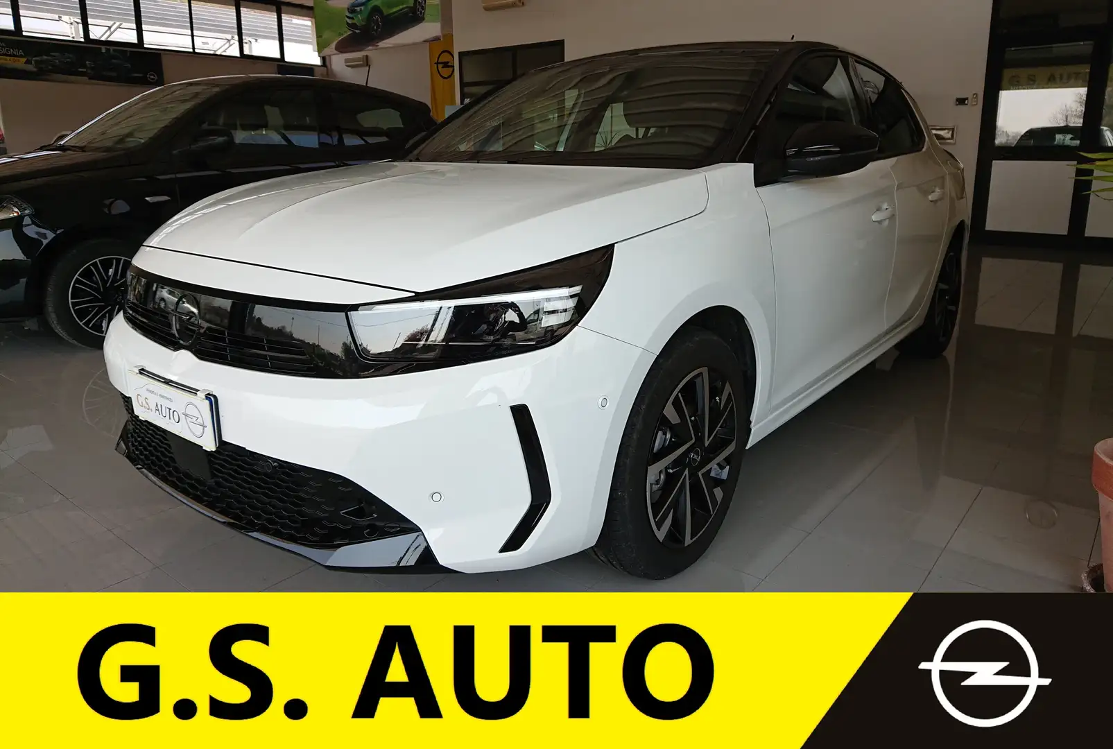 Opel Corsa F GS 1.2 100cv AT8 S&S E6E *NUOVO MODELLO* Bianco - 1