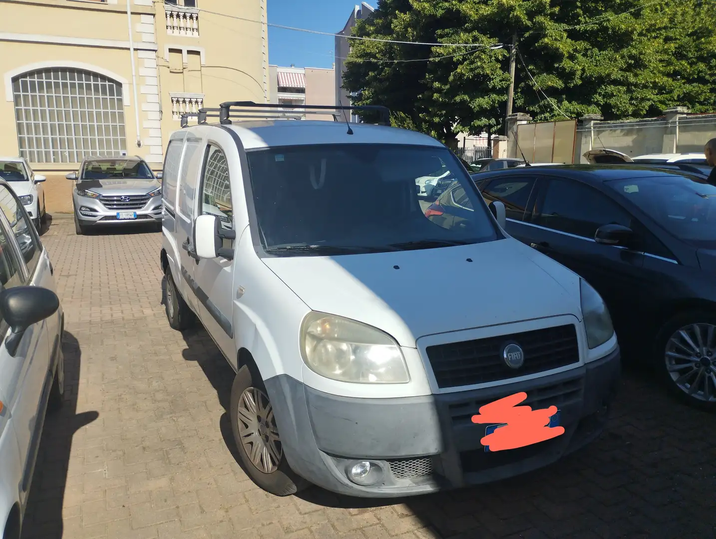 Fiat Doblo Doblo 1.9 mjt Active 105cv Blanc - 1