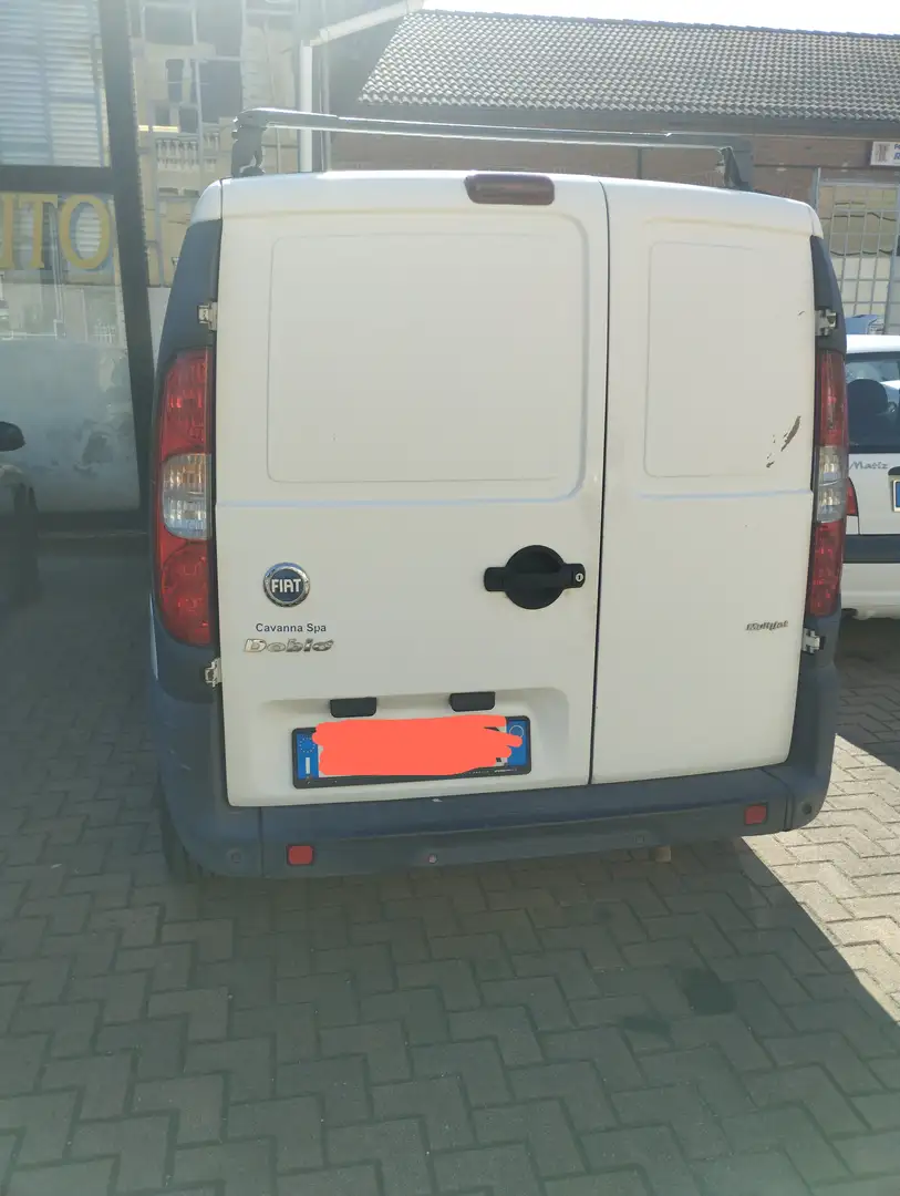 Fiat Doblo Doblo 1.9 mjt Active 105cv Blanc - 2