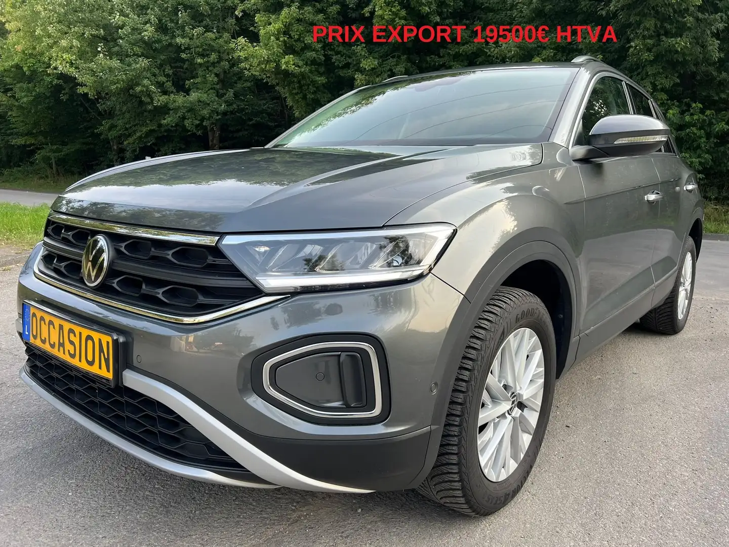 Volkswagen T-Roc T-Roc 1.0 TSI OPF Life Led Navi  Apple Carplay Gris - 1