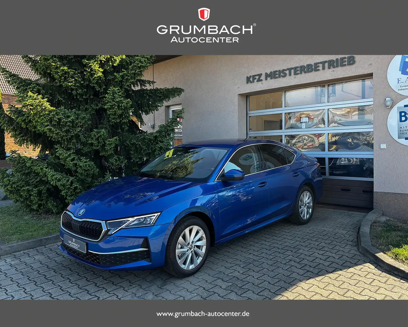 Skoda Octavia 1.5 eTSI mHEV DSG7 Selection Matrix Navi Sitzh.... Modrá - 1