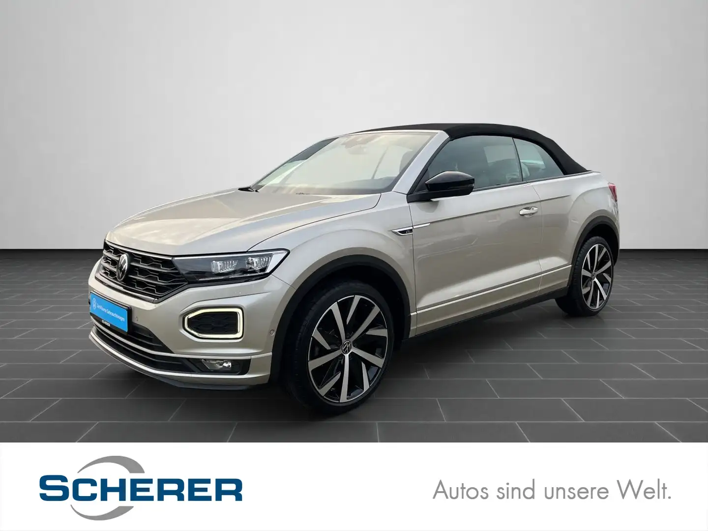 Volkswagen T-Roc 1,5 TSI R-Line RFK/NAVI/LED/PDC/ Silber - 1