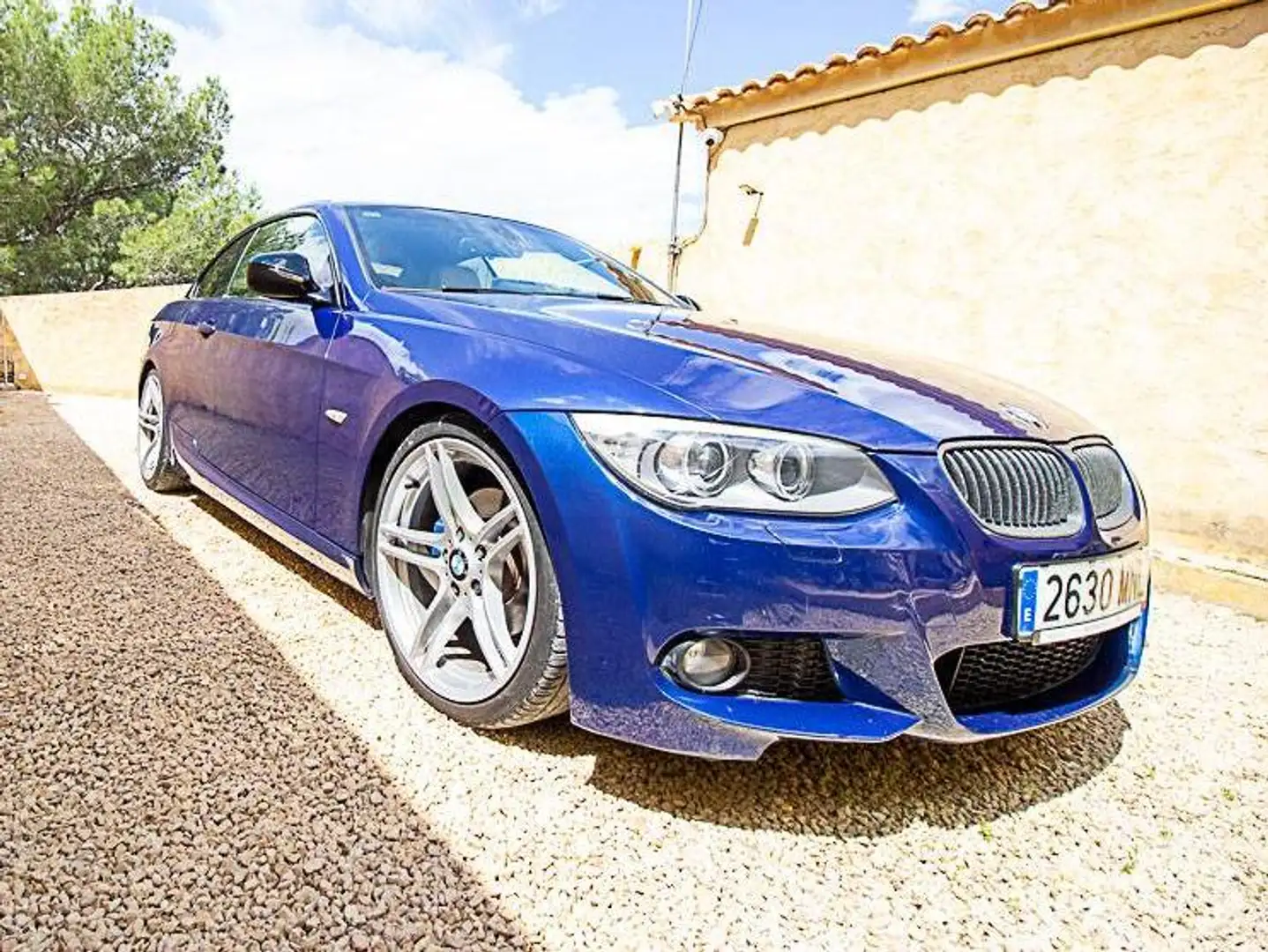 BMW 320 Cabrio Azul - 2