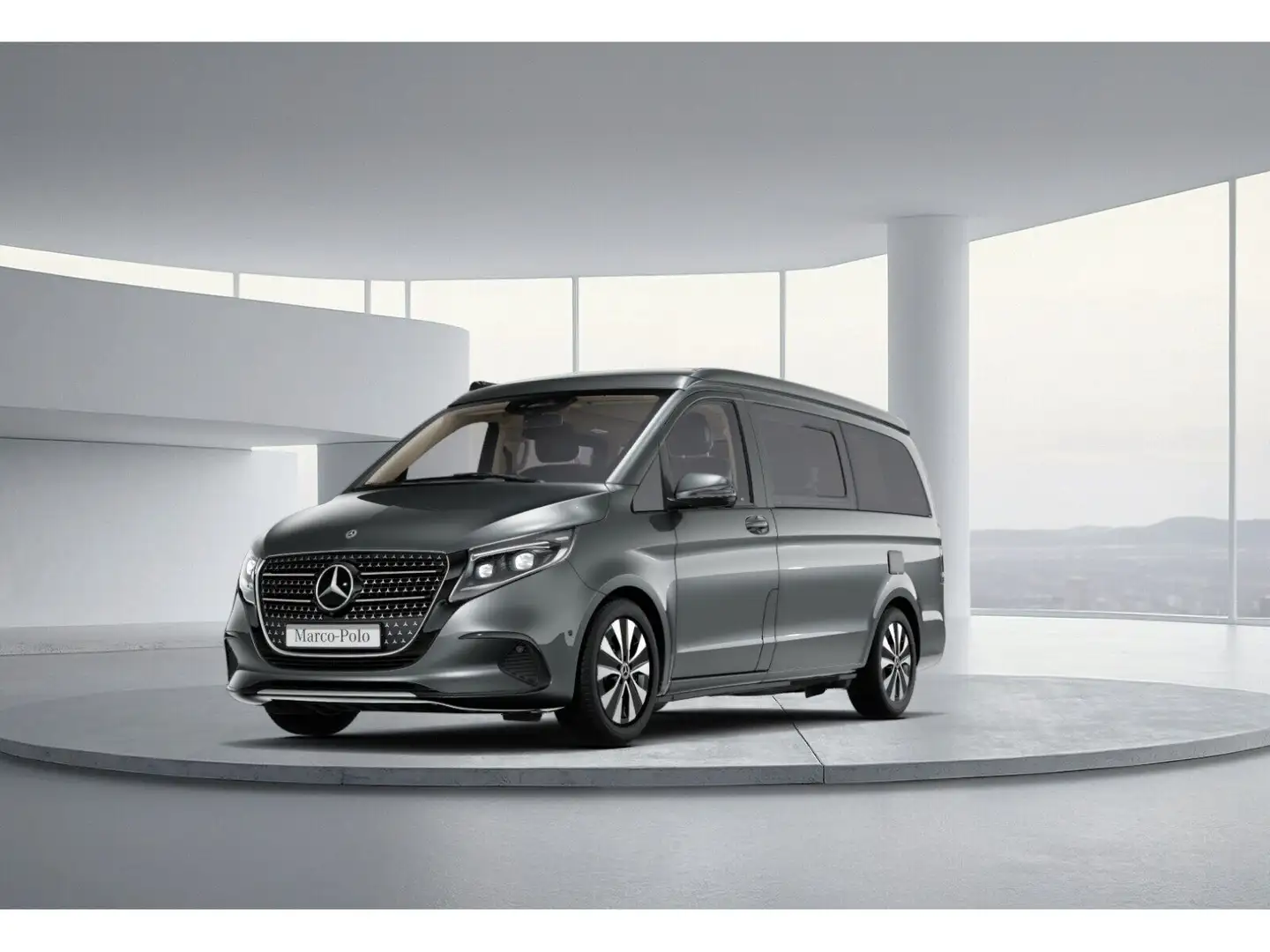 Mercedes-Benz V 300 MARCO POLO 4M+360°+AHK+SOUND-S+DISTR+STHZ Grau - 1
