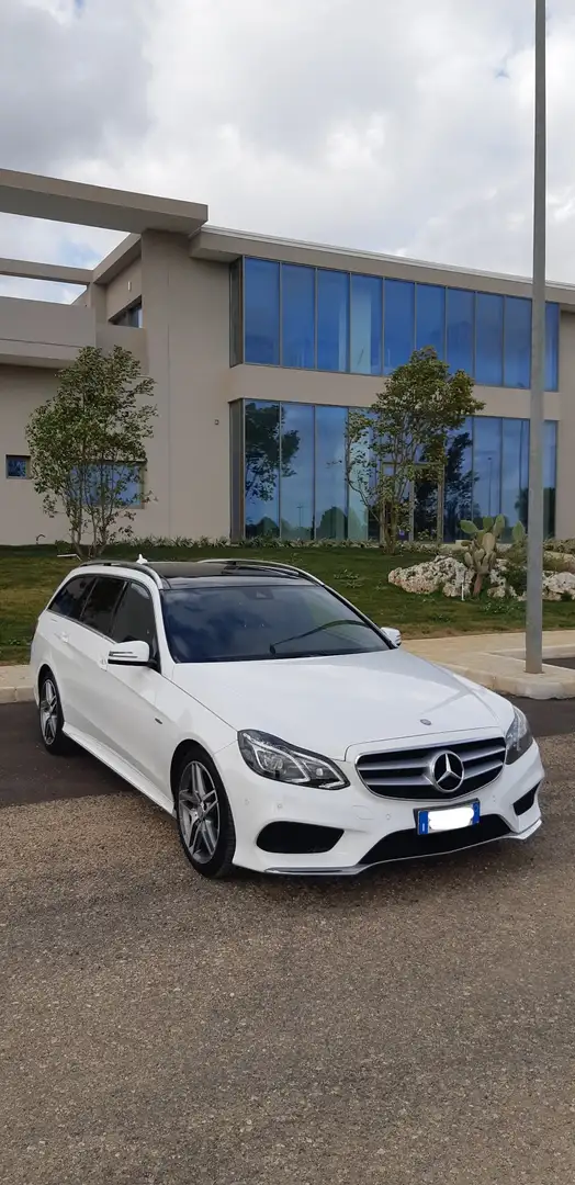 Mercedes-Benz E 250 SW cdi be Avantgarde AMG 4matic auto Bianco - 2