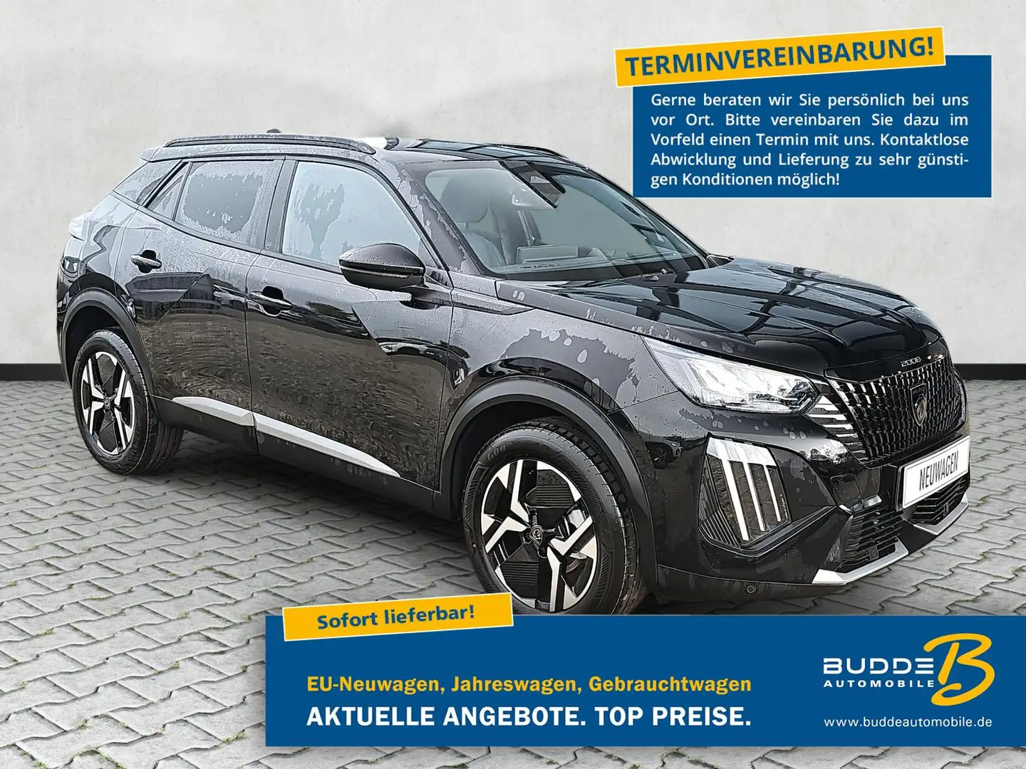 Peugeot 2008 1.2 PureTech Allure / Mirrorscreen / Tempom Negro - 1