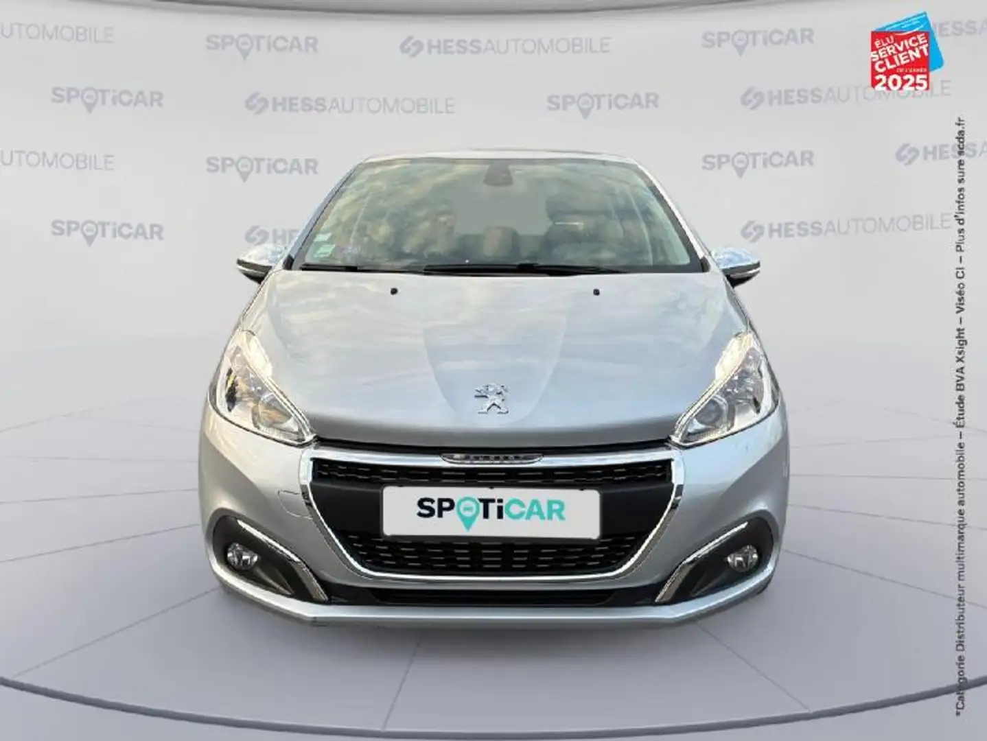 Peugeot 208 1.2 PureTech 110ch Allure S/S 5p Radar AR Gris - 2