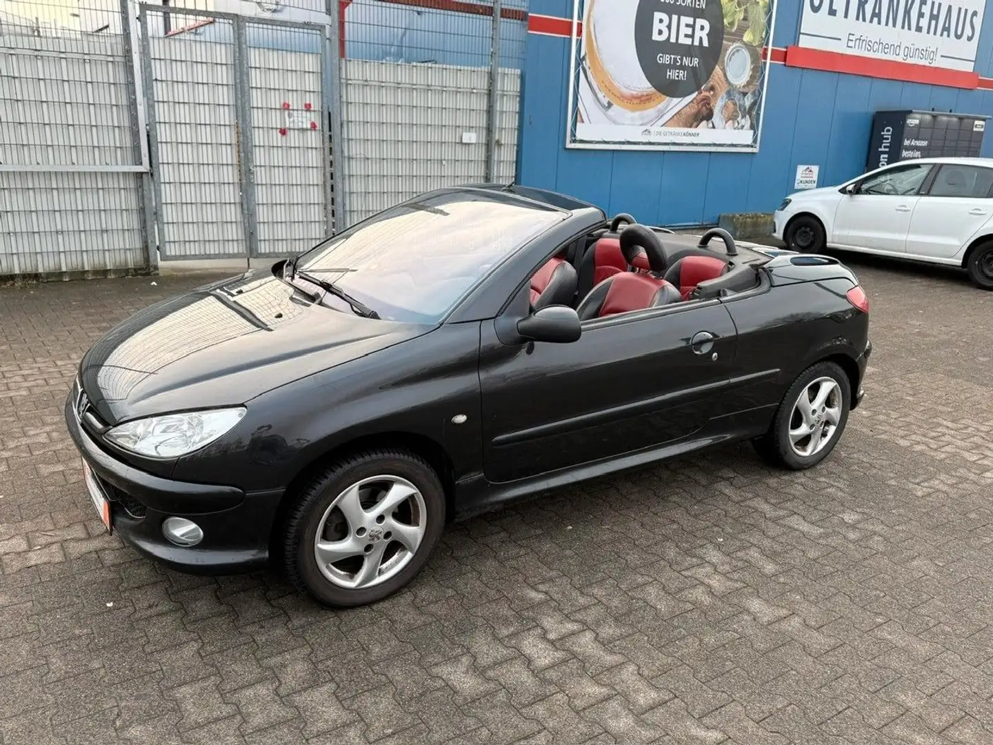 Peugeot 206 CC Platinum, 1 Jahr Gewährleistung Schwarz - 1
