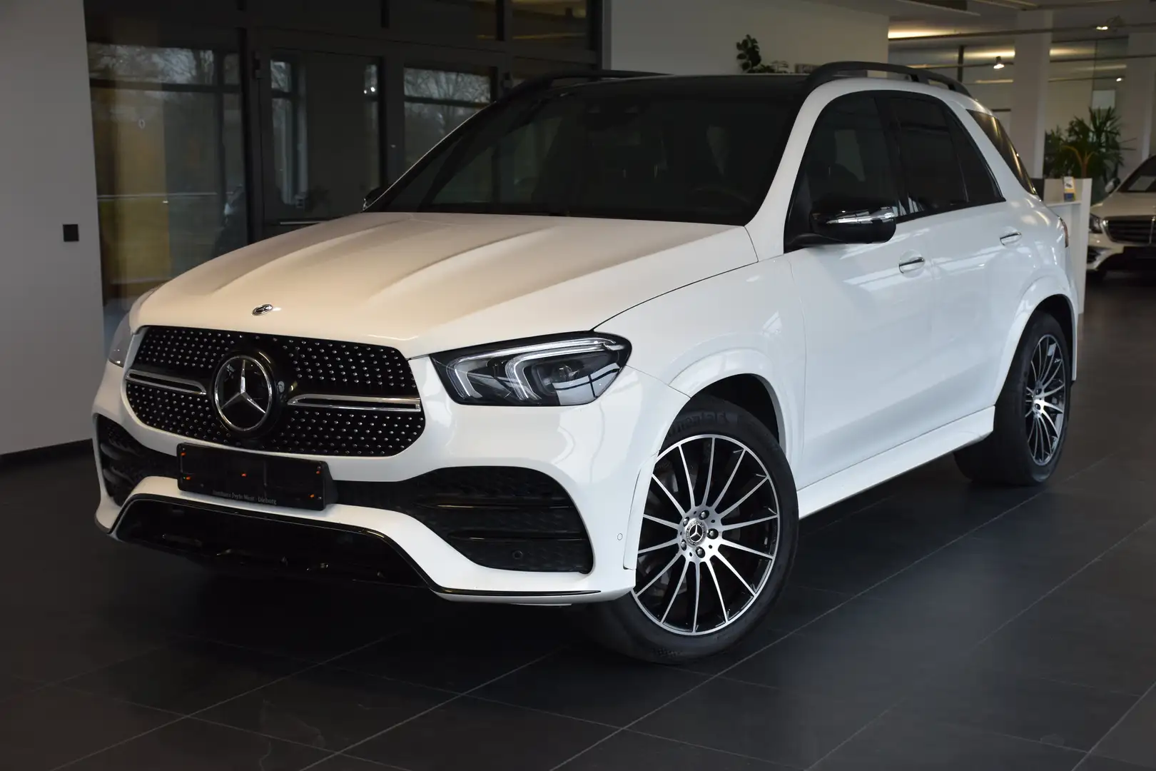 Mercedes-Benz GLE 400 GLE 400 d 4Matic 9G AMG LINE"PANO"SITZKLI"AHK"HUD" Blanco - 1