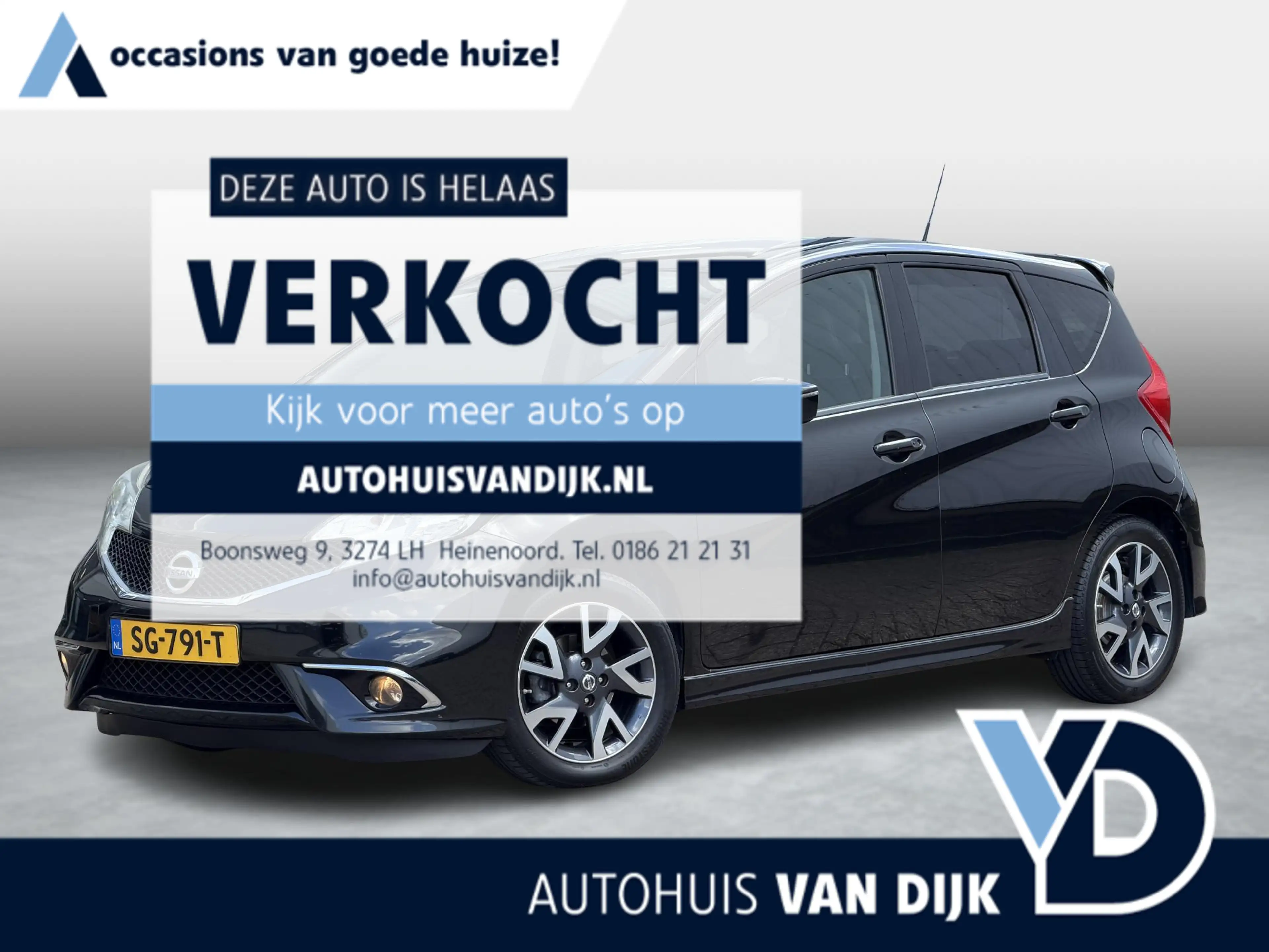 Nissan Note 1.2 Tekna | Dealer-Onderhouden/360° Camera/16-inch