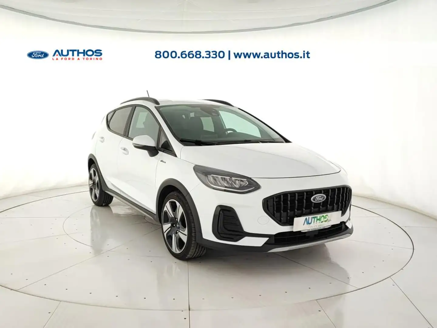 Ford Fiesta Active 1.0 ecoboost hybrid 125cv Bianco - 2