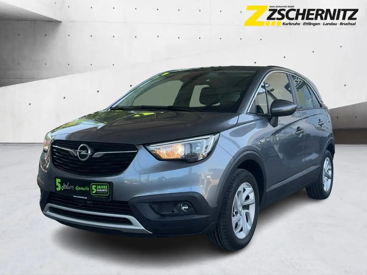 Opel Crossland 1.5 D Innovation SpurH*CarPlay*Klima Grijs - 1