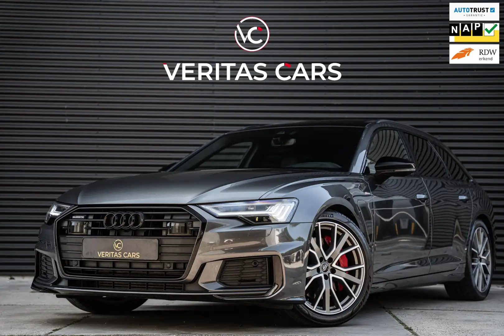 Audi A6 Avant 55 TFSI E Quattro S-Line 367PK|BTW AUTO|Pano Grigio - 1
