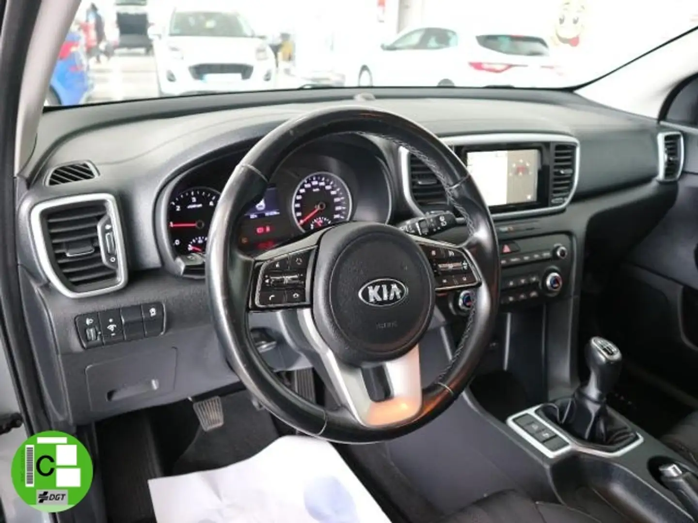 Kia Sportage 1.6 CRDI 115CV BUSINESS Grau - 2