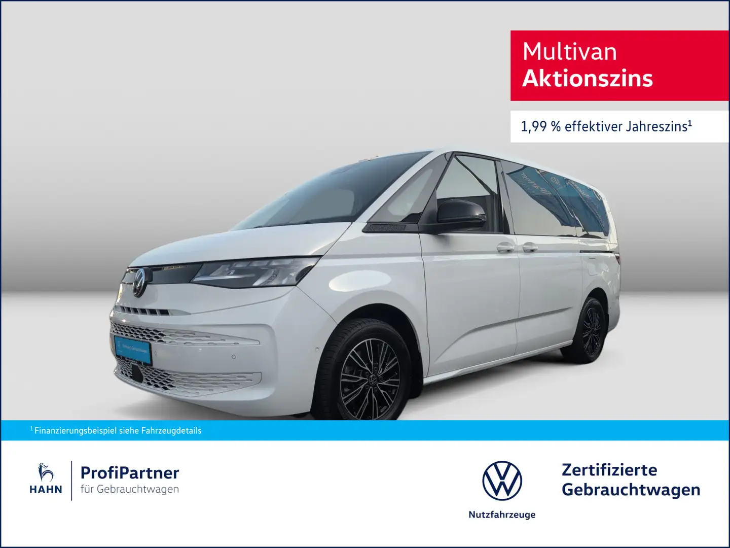 Volkswagen T7 Multivan LÜ 2,0TSI 150kW STANDHZ NAVI HEAD-UP KA Blanc - 1