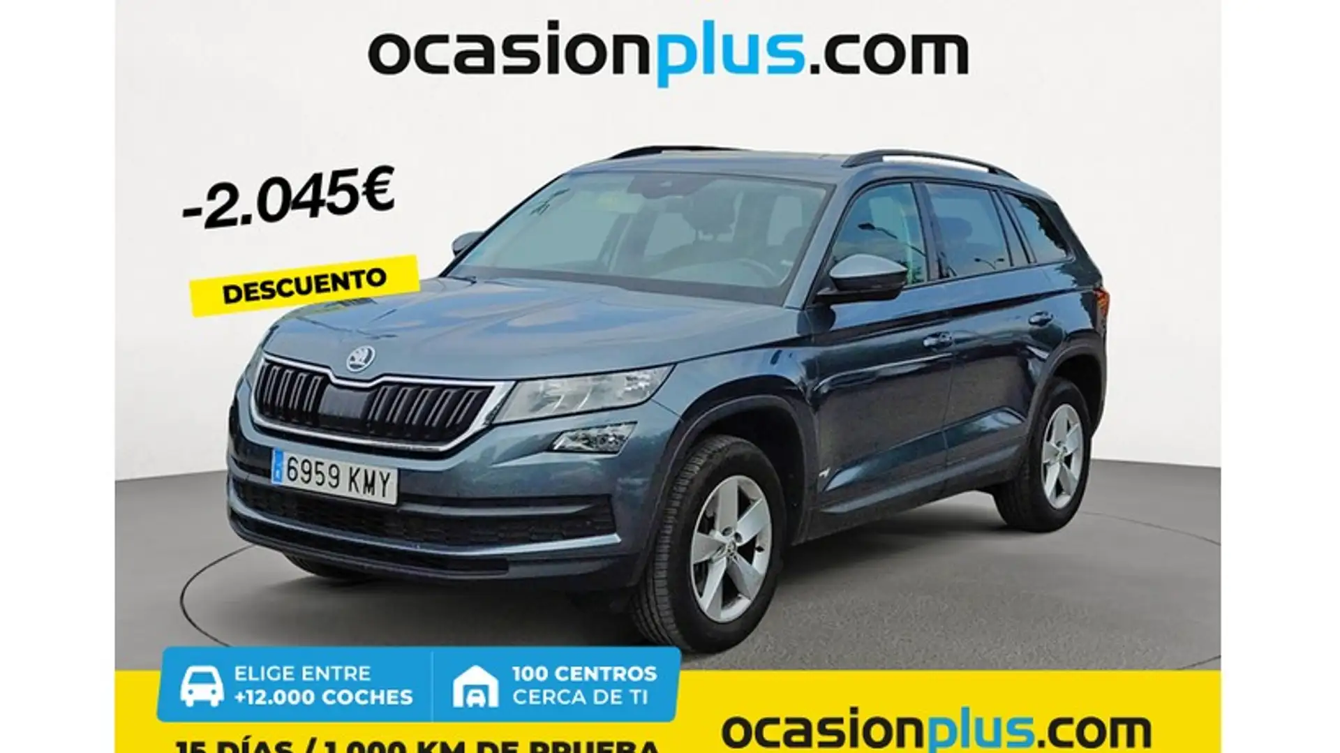 Skoda Kodiaq 2.0TDI AB tech Ambition 4x2 DSG 110kW Gris - 1