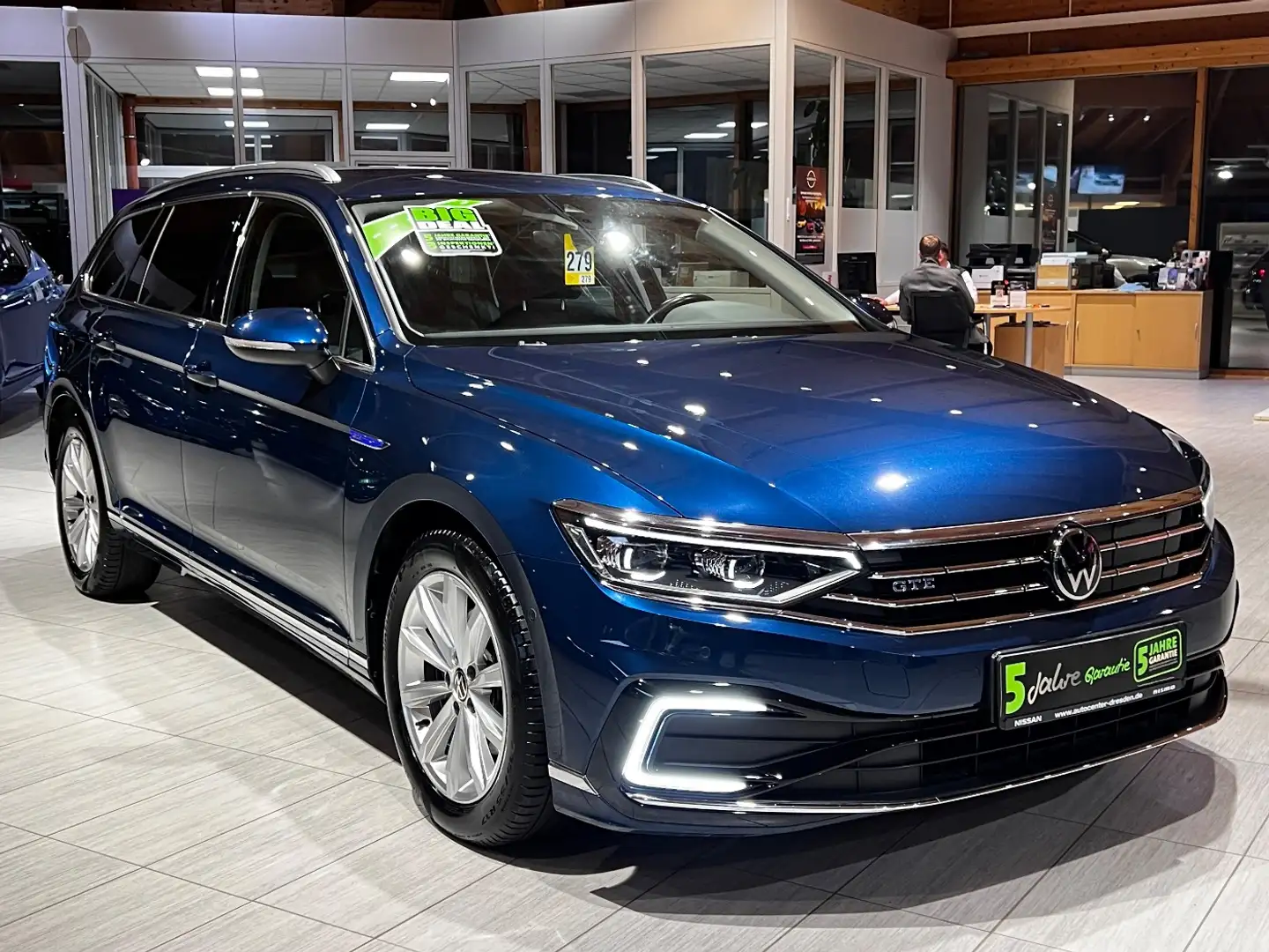 Volkswagen Passat Variant 1.4 TSI  GTE ACC+AHK+LED+Navi+SHZ Bleu - 2