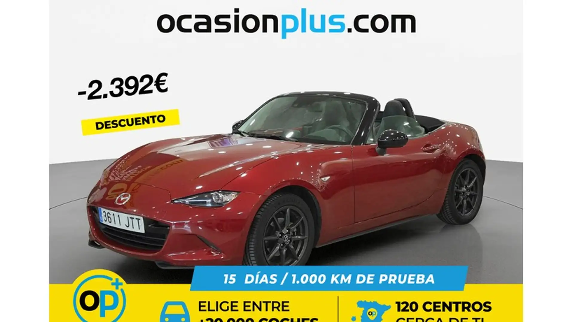 Mazda MX-5 1.5 Luxury Soft Top Rojo - 1