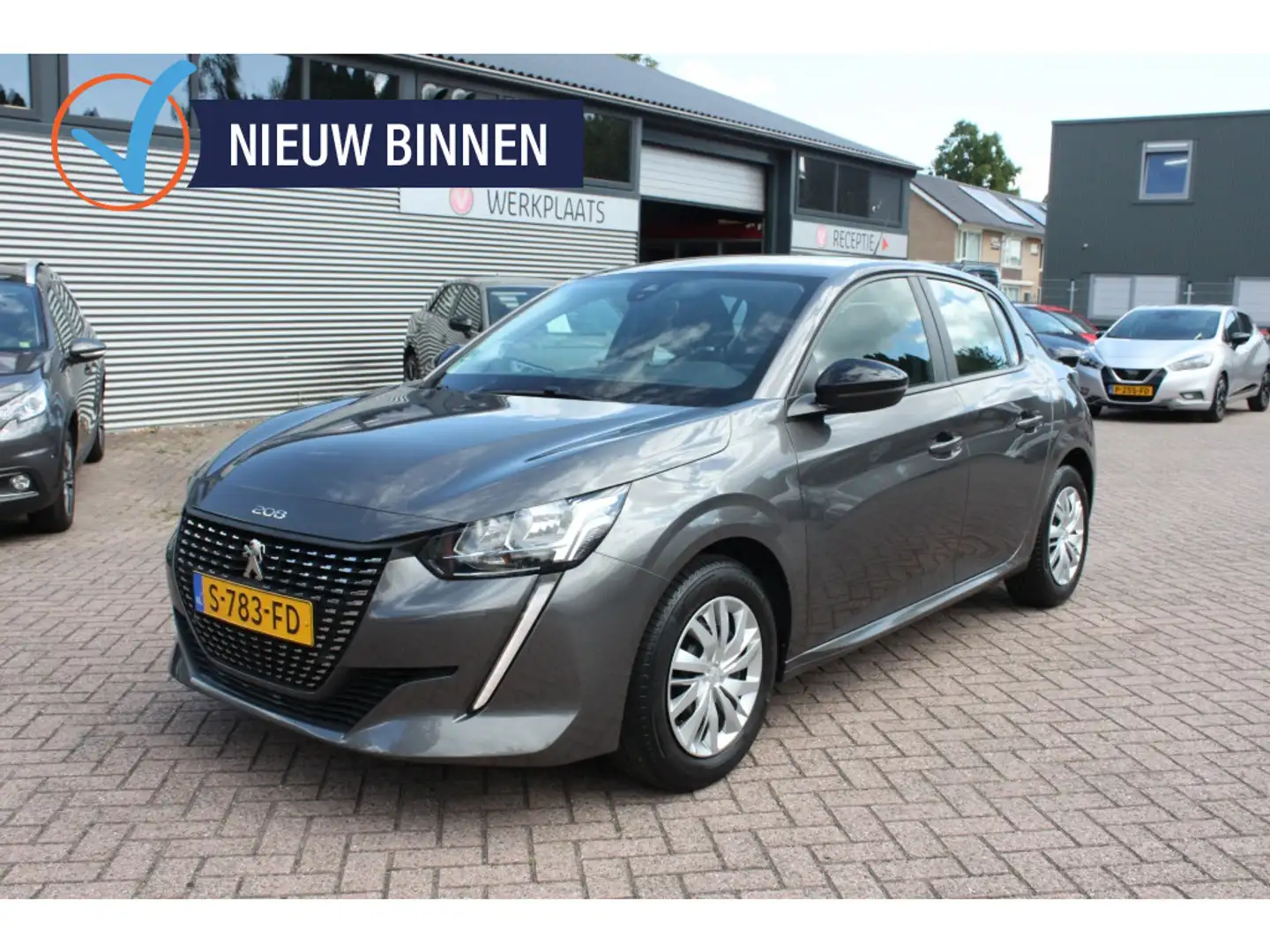 Peugeot 208 1.2 PureTech Active, Apple carplay/Android. Gris - 1