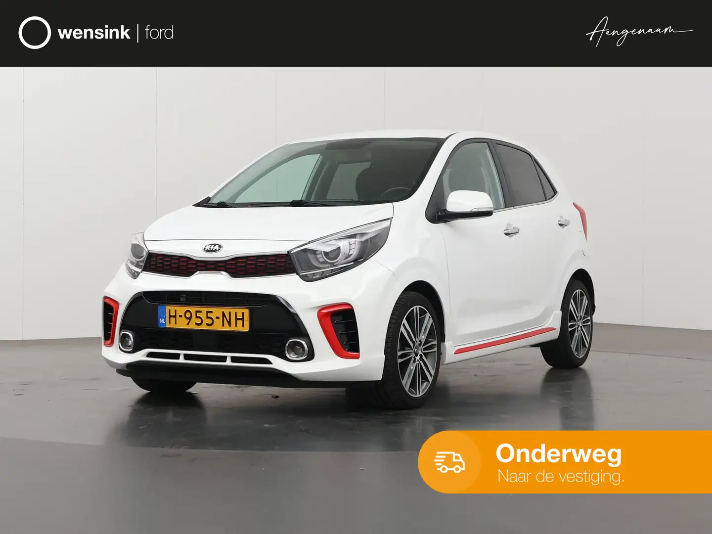Kia Picanto 1.0 T-GDI GT-Line | Navigatie | Keyless Go | Stoel Wit - 1