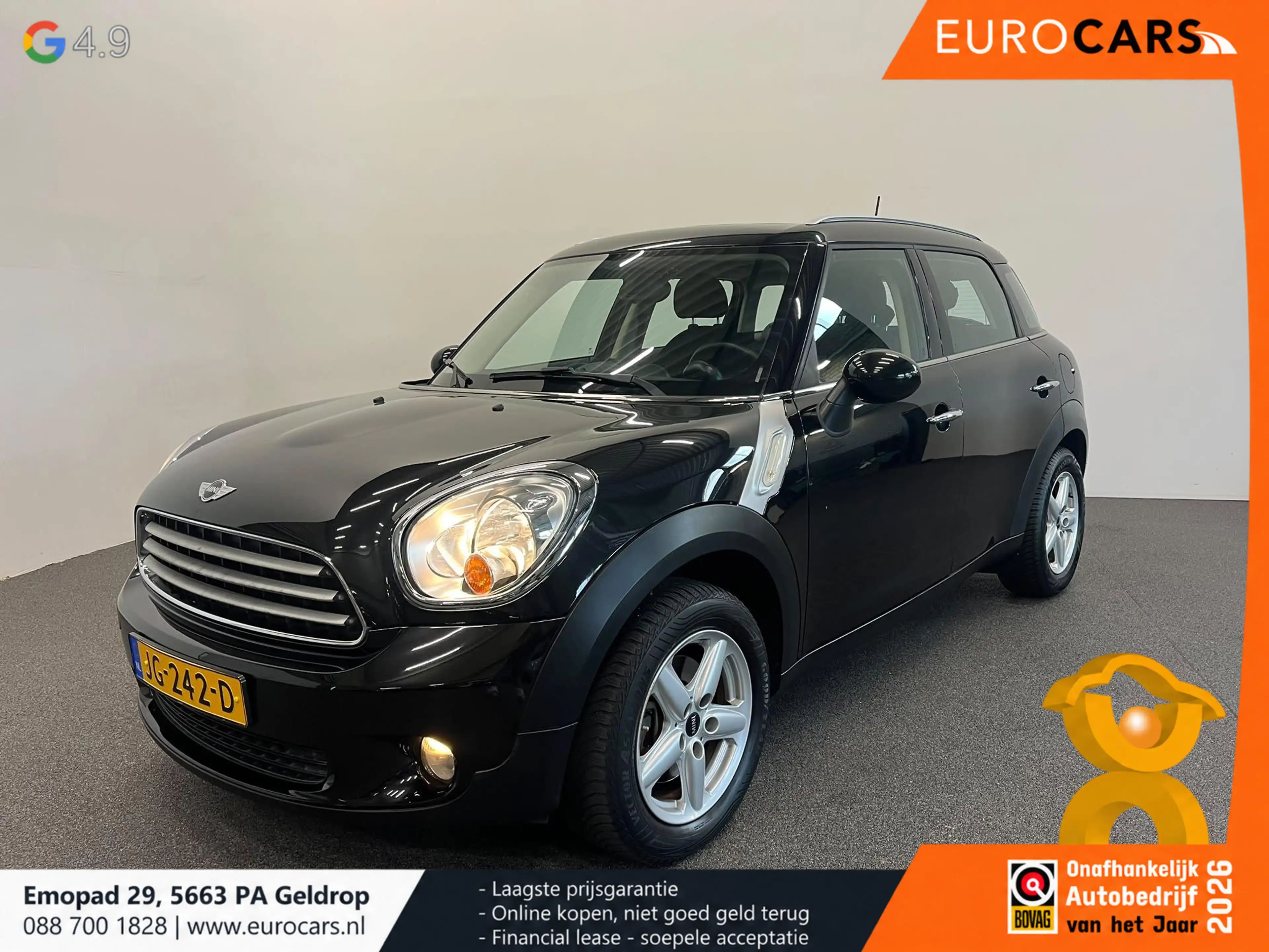 MINI Cooper Countryman Carver Panoramadak Stoelverwarming Parkeersensoren